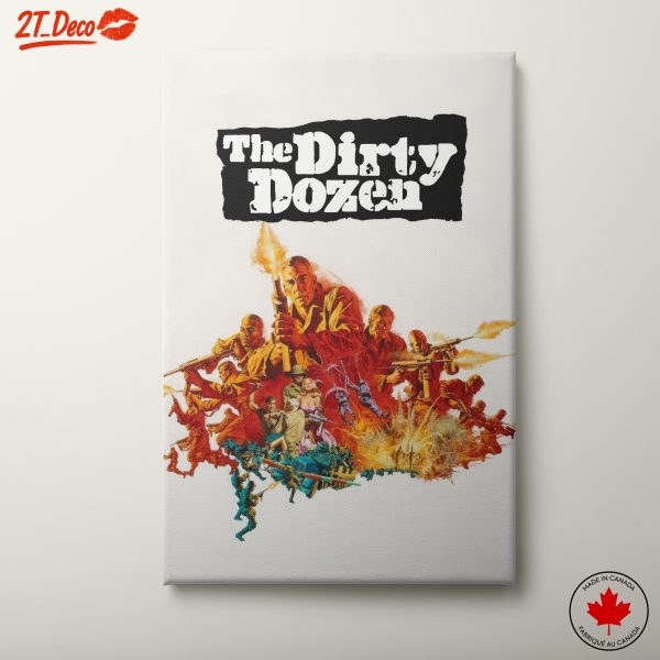The Dirty Dozen Movie Poster Art