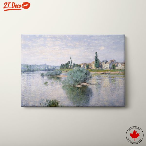 Impressionist Landscape of a Serene River