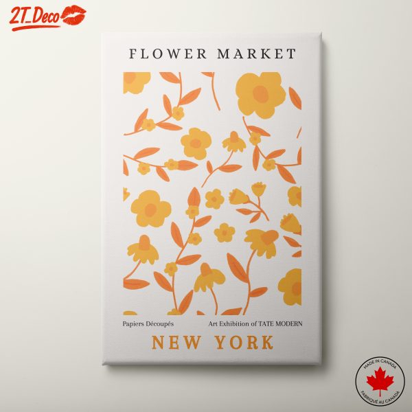 Flower Market Art Inspired Design