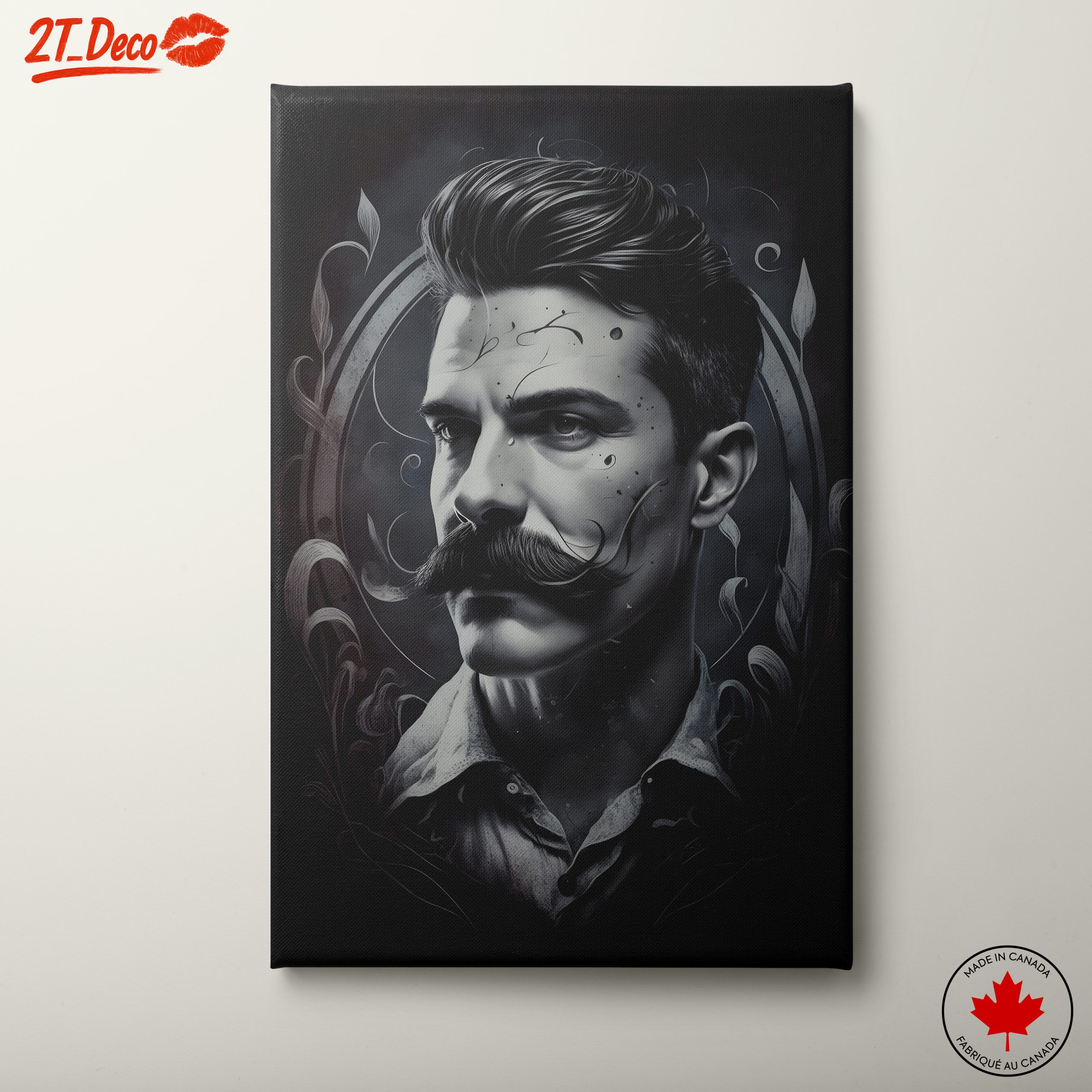 Stylish Elegant Portrait of a Man