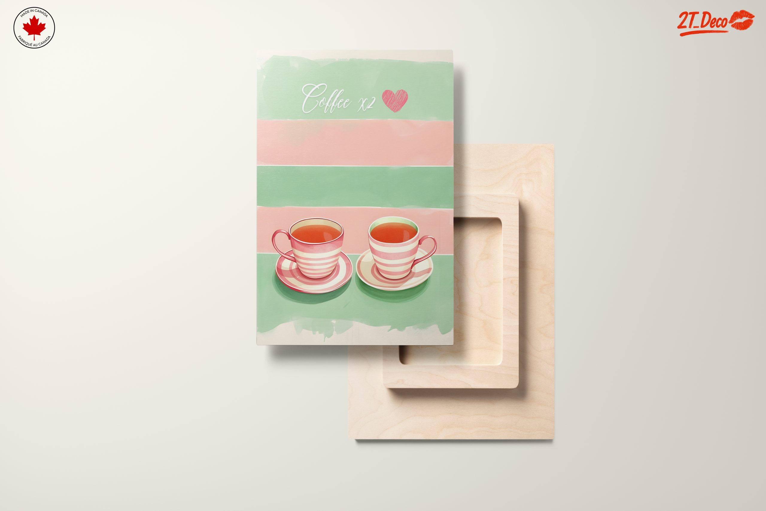 Charming Coffee Cups Artwork - Image 11