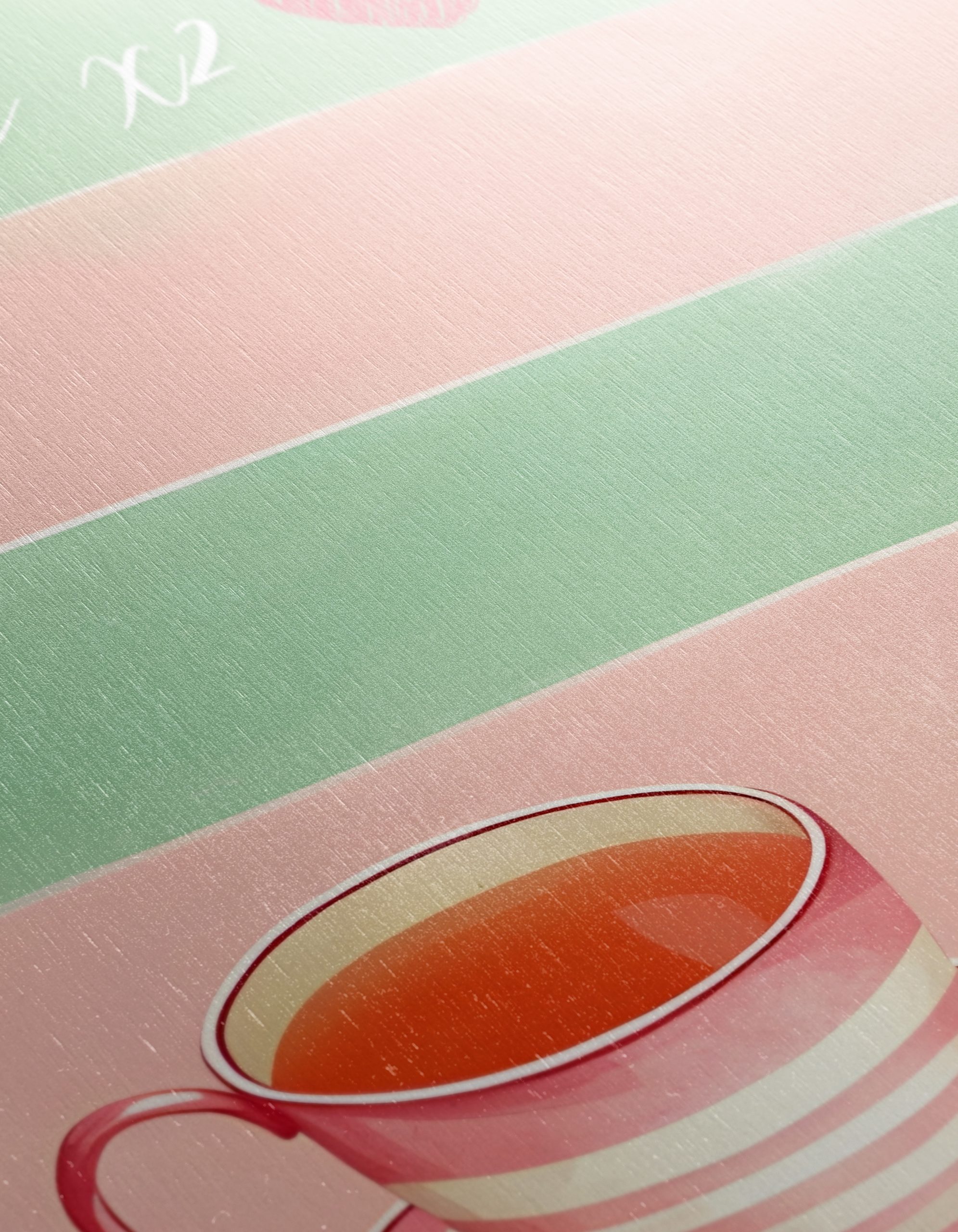 Charming Coffee Cups Artwork - Image 12
