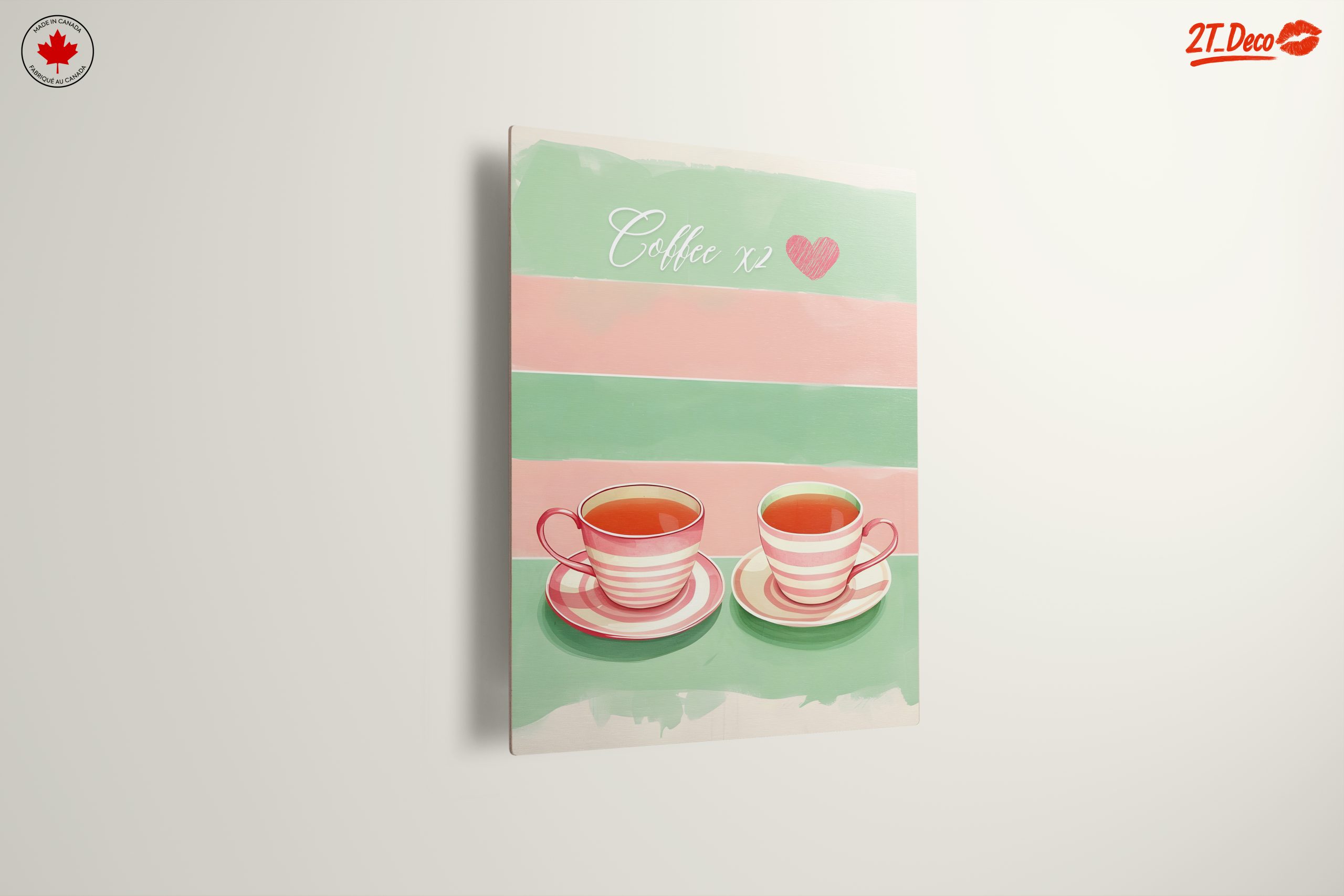 Charming Coffee Cups Artwork - Image 13