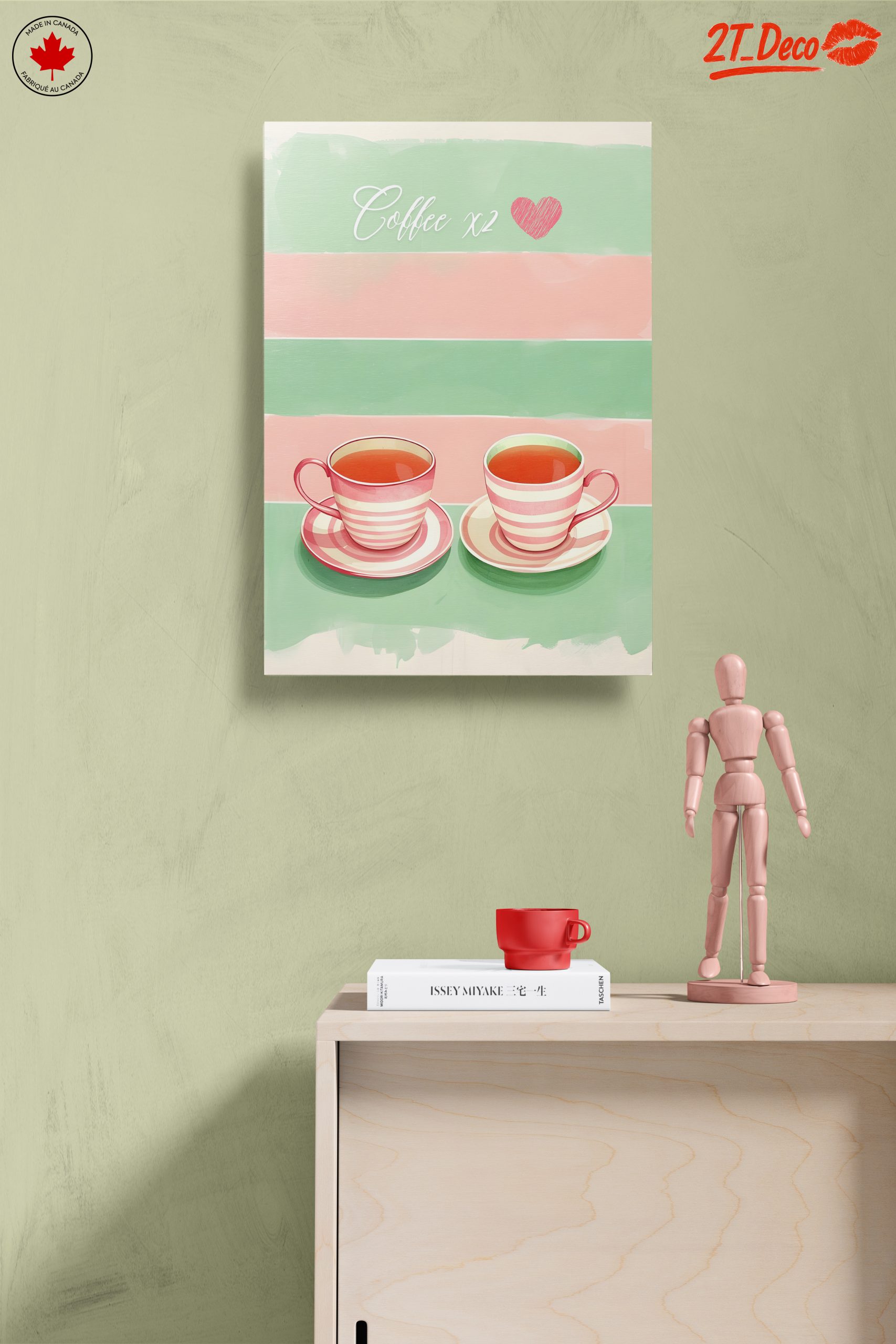 Charming Coffee Cups Artwork - Image 14