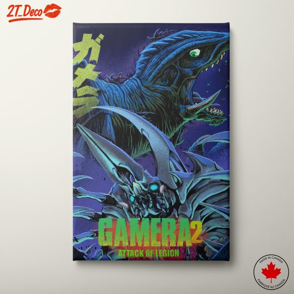 Gamera Retro Anime Art