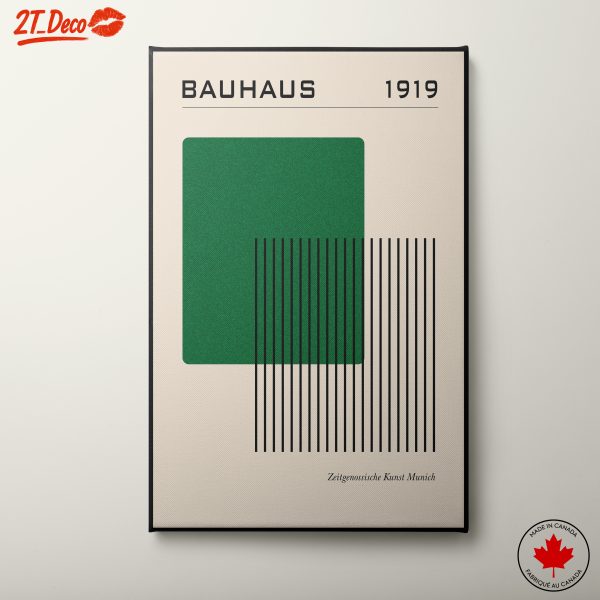 Bauhaus Geometric Art Print