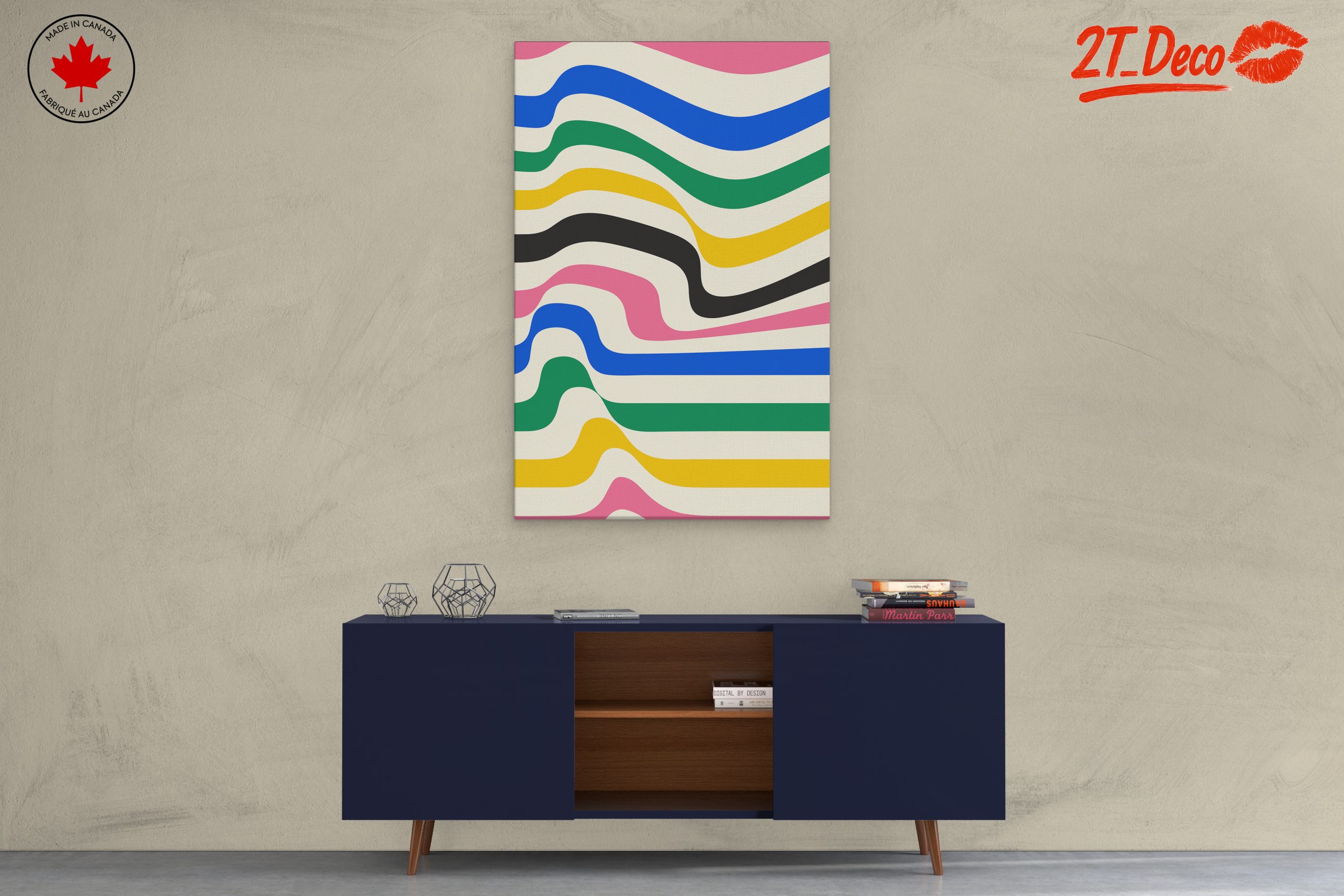 Vibrant Colorful Abstract Waves - Image 3