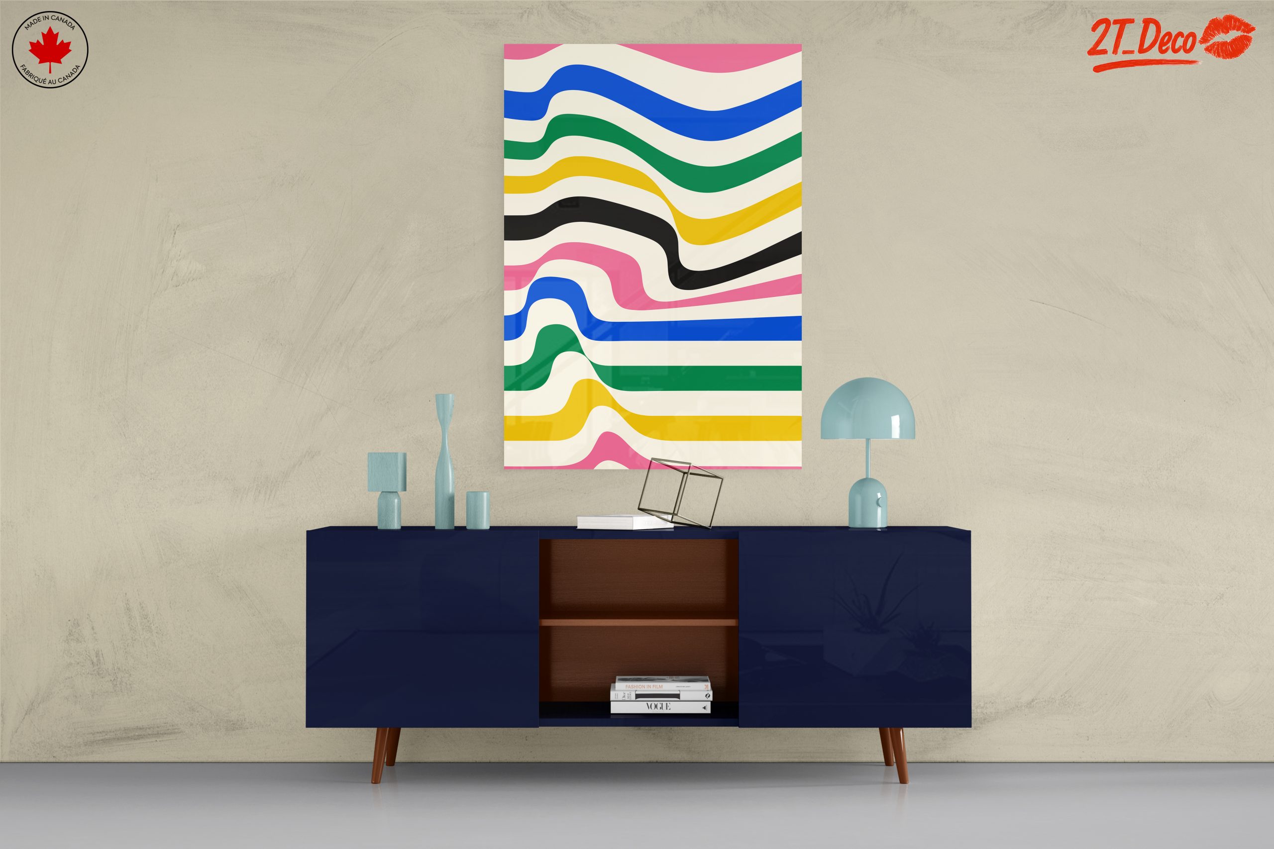 Vibrant Colorful Abstract Waves - Image 8