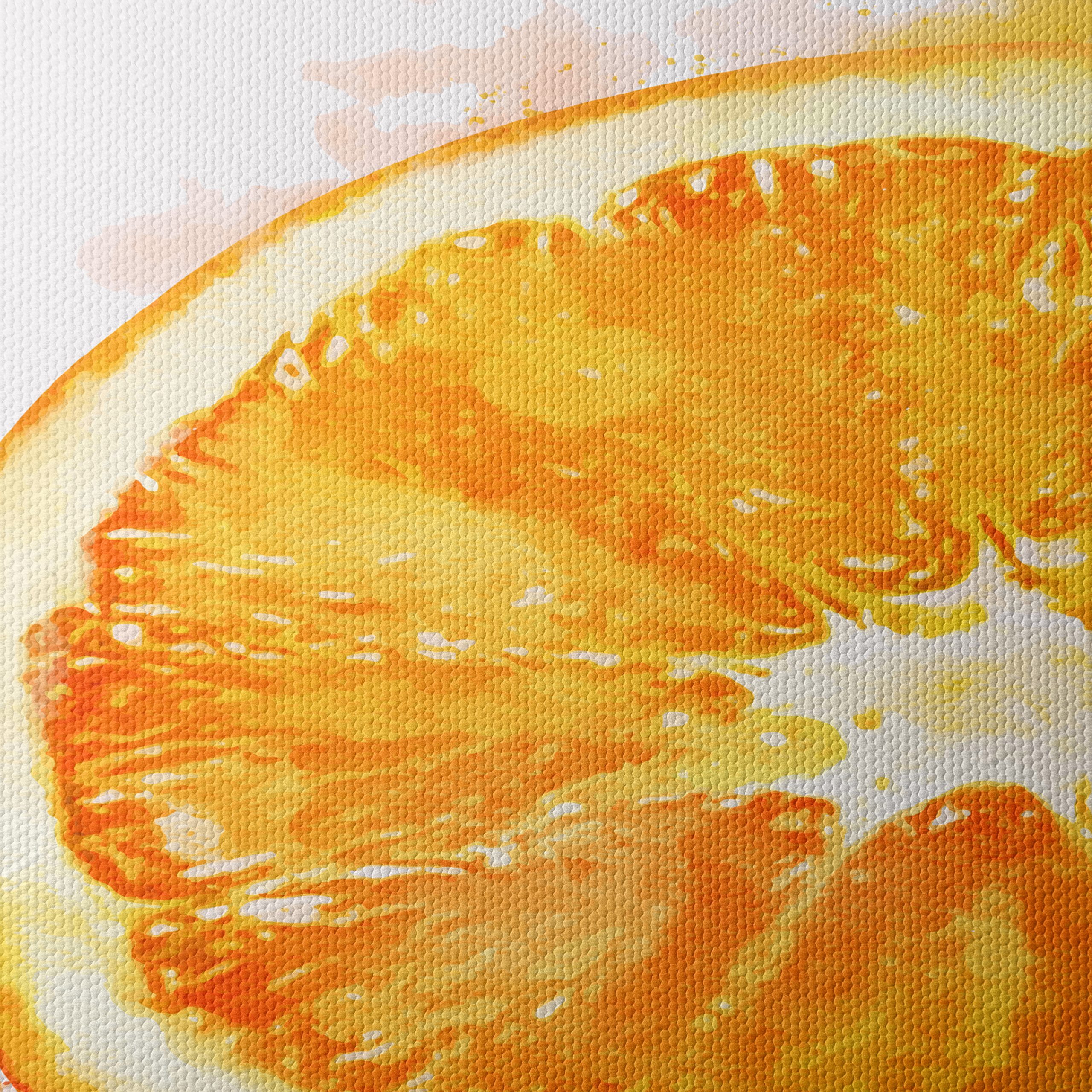 Vibrant Abstract Orange Slice Art 2 - Image 4