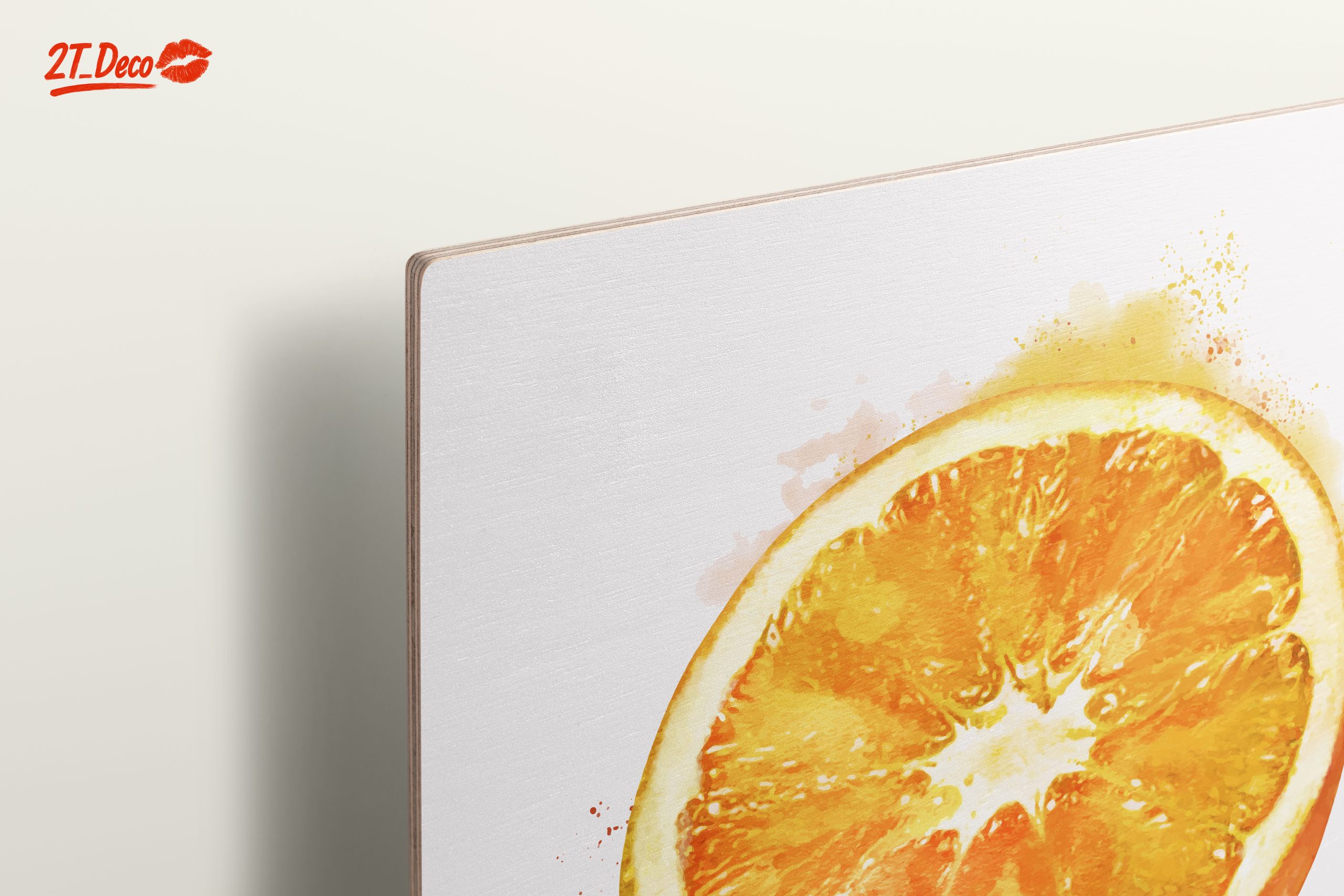 Vibrant Abstract Orange Slice Art 2 - Image 15
