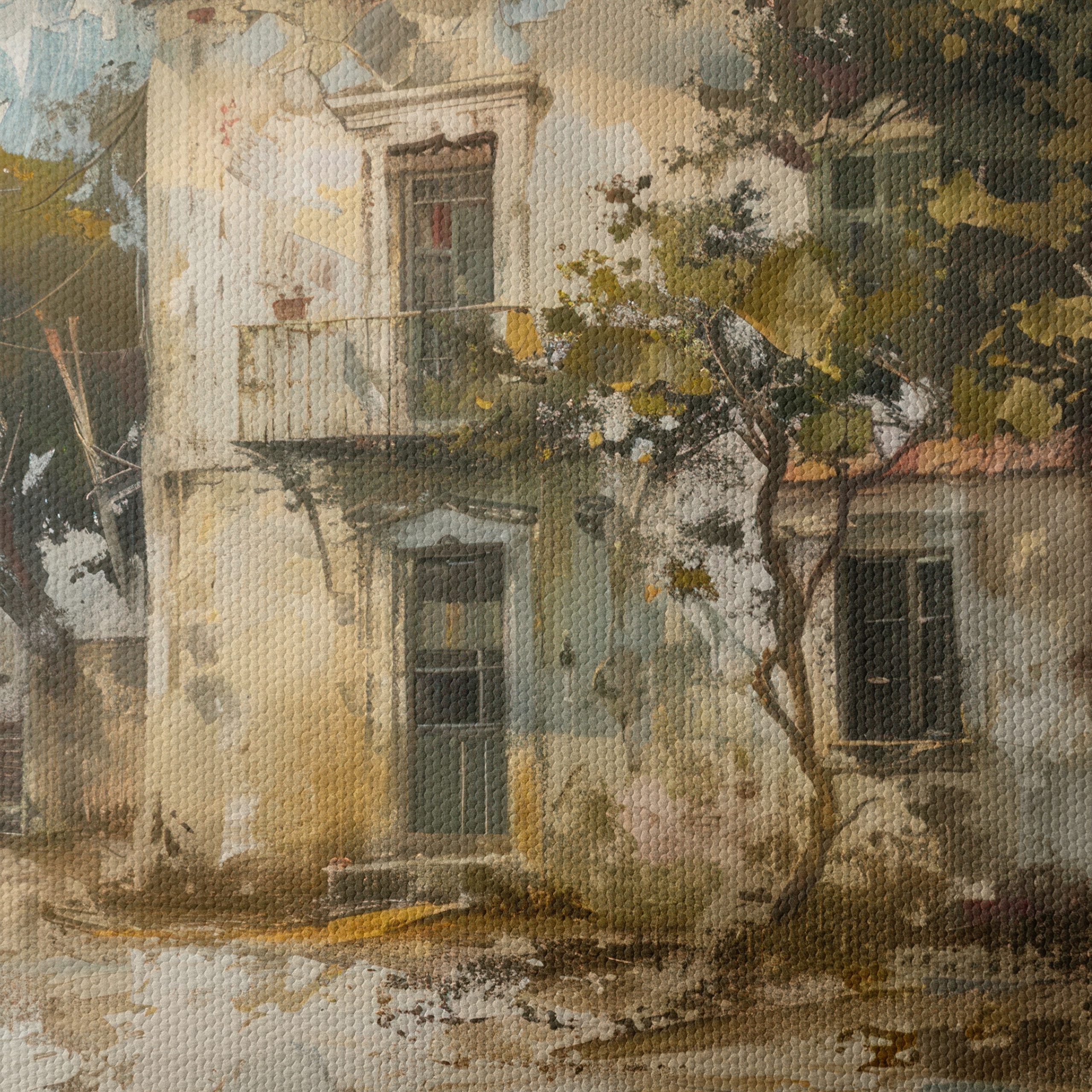 Charming Urban Landscape House Painting - Image 4