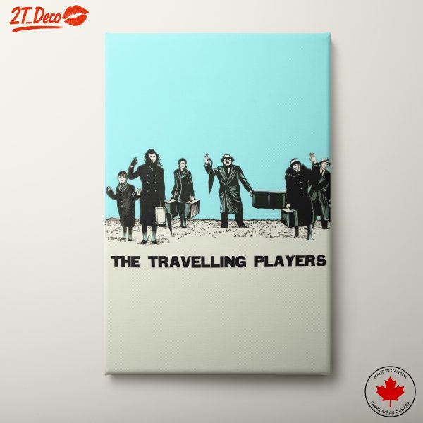 The Travelling Players Whimsical Art