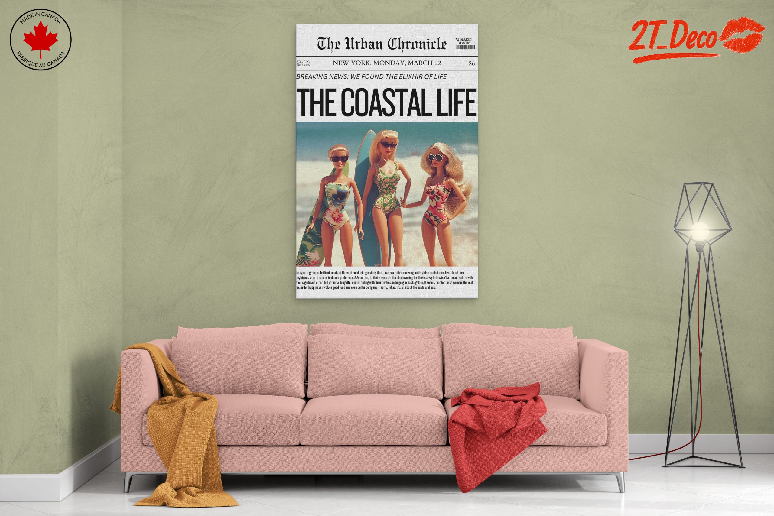 The Coastal Life Aesthetic Poster - Image 2