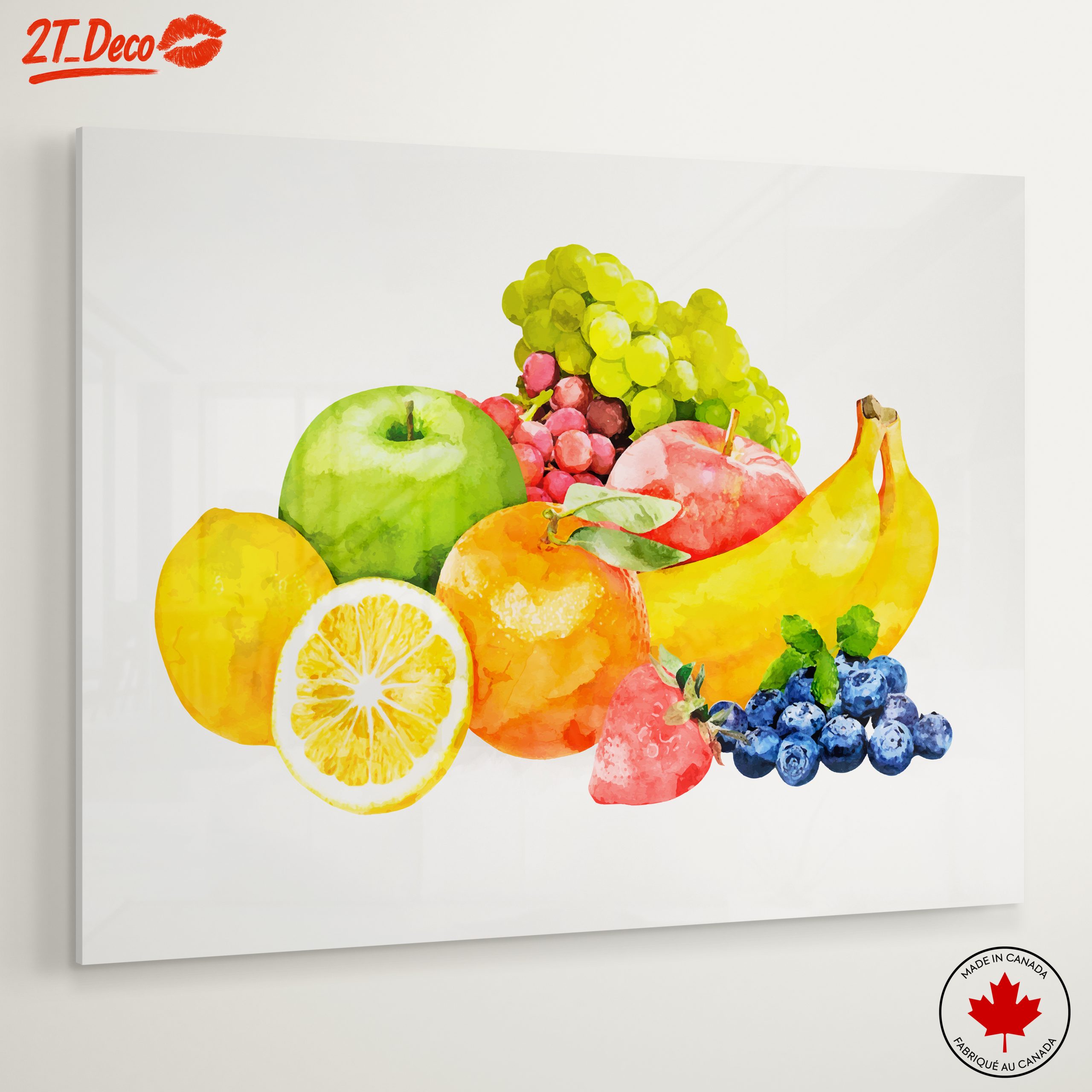 Vibrant Abstract Fruit Illustration - Image 6