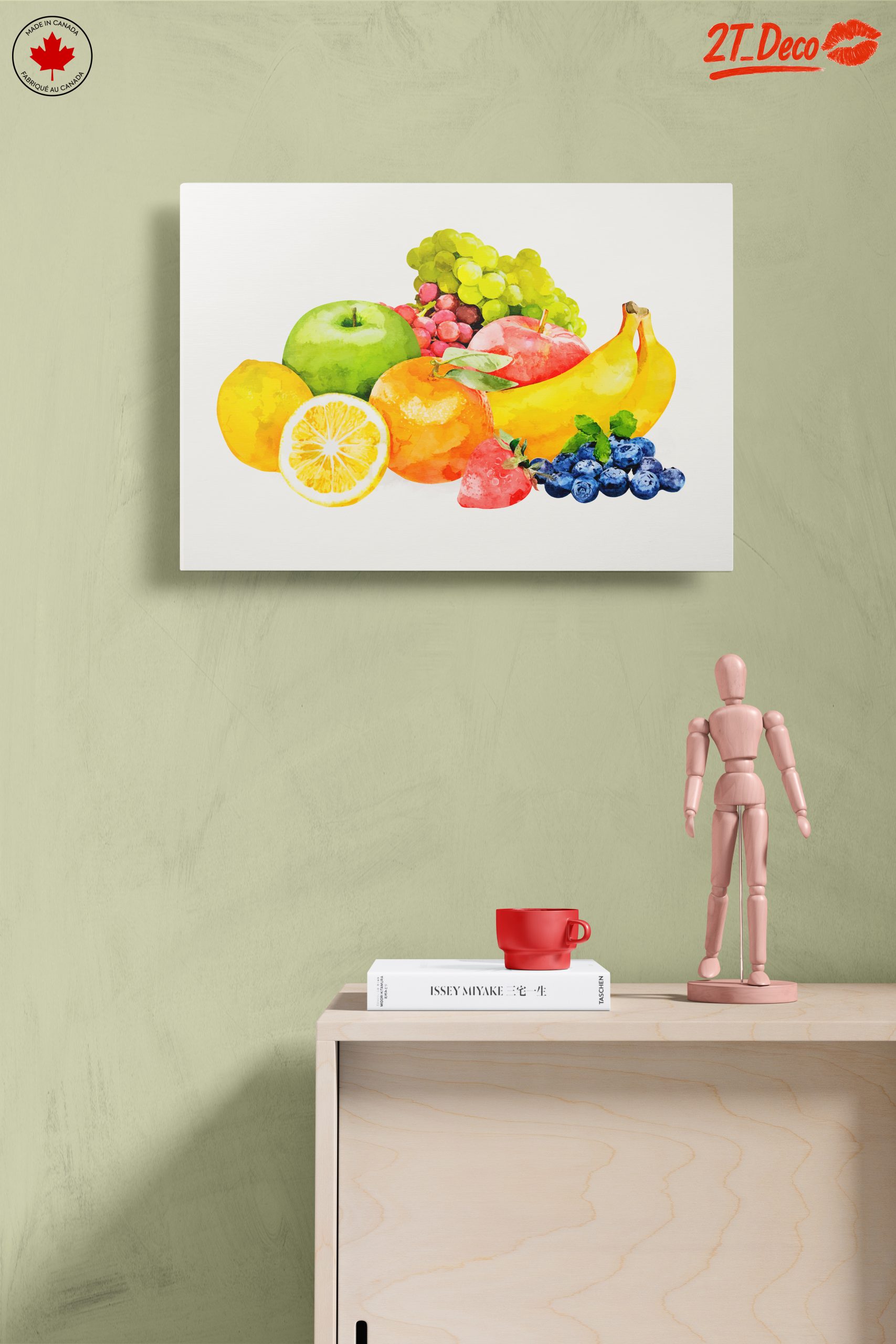 Vibrant Abstract Fruit Illustration - Image 14
