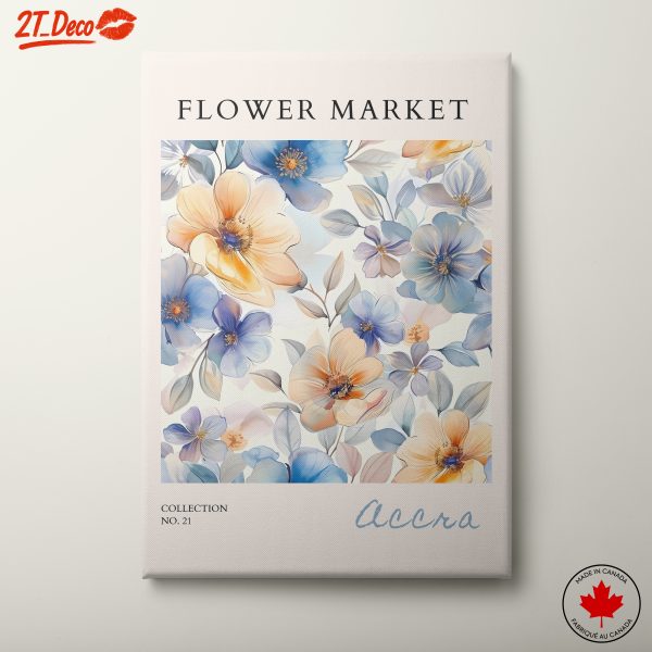 Delicate Floral Watercolor Art for Home Decor
