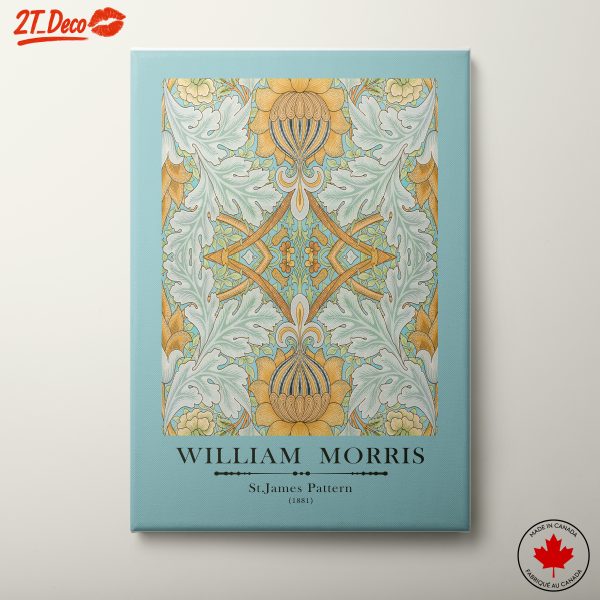 William Morris St. James Pattern Floral Art