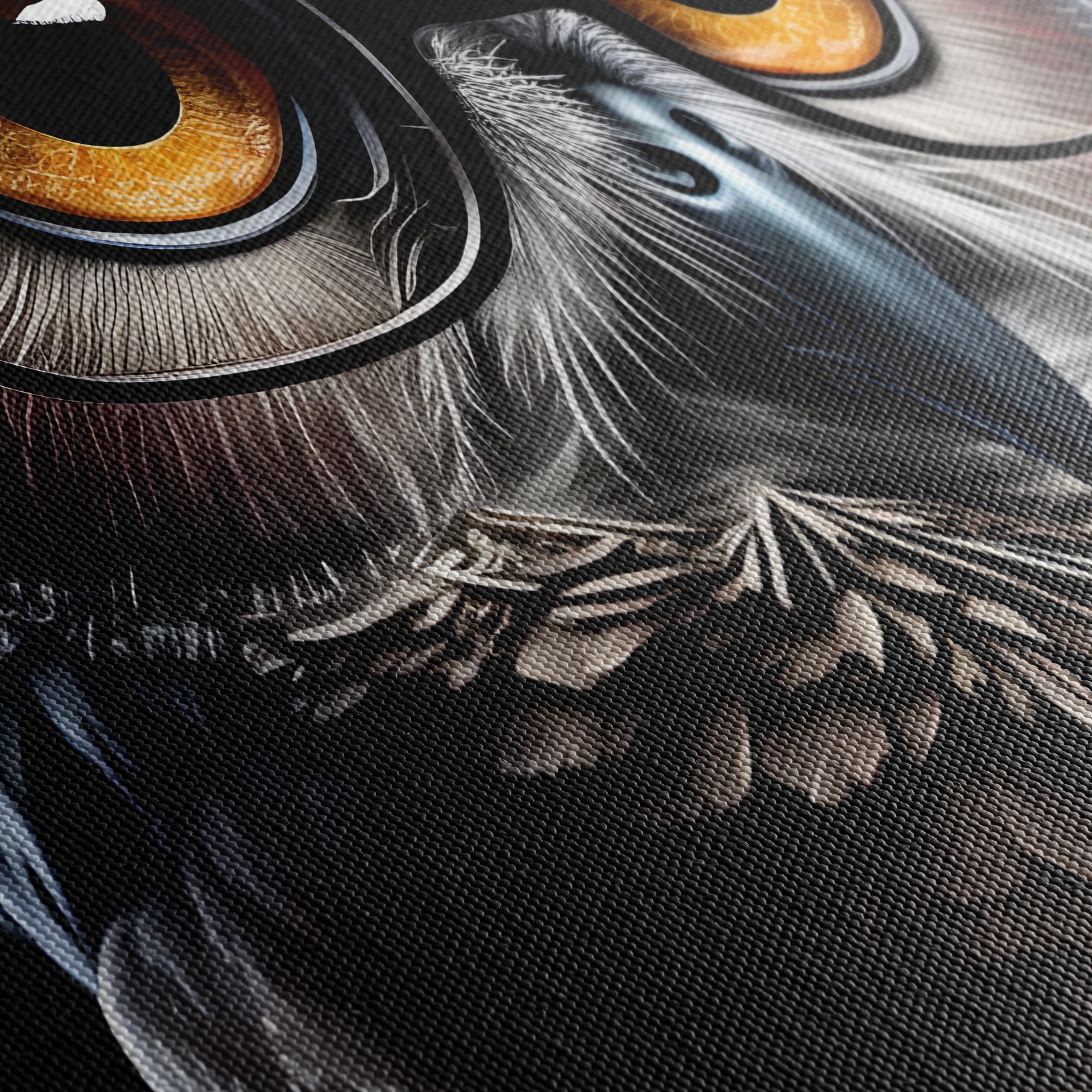 Whimsical Owl with Glasses Art - Image 5