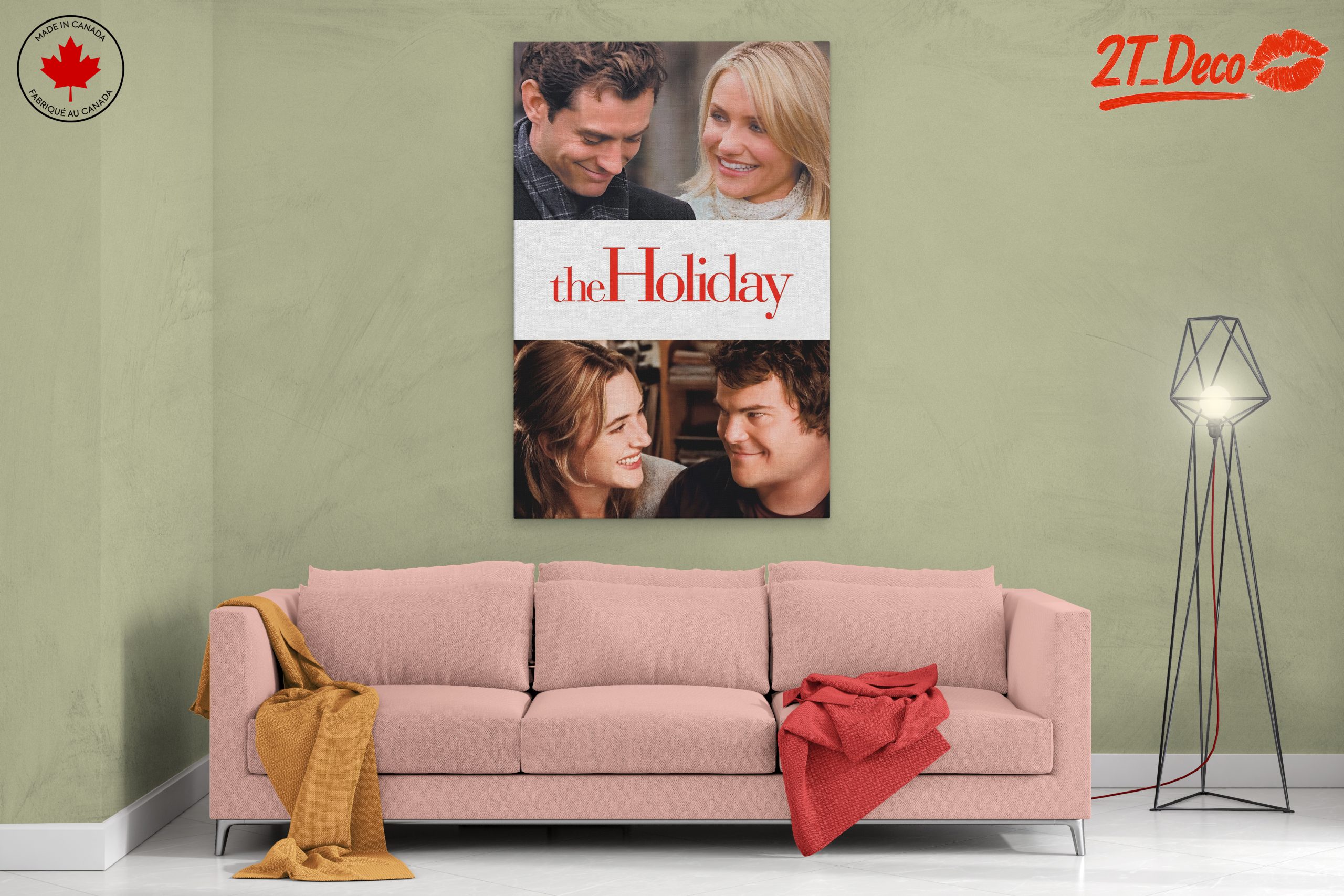 The Holiday Movie Themed Wall Art - Image 2