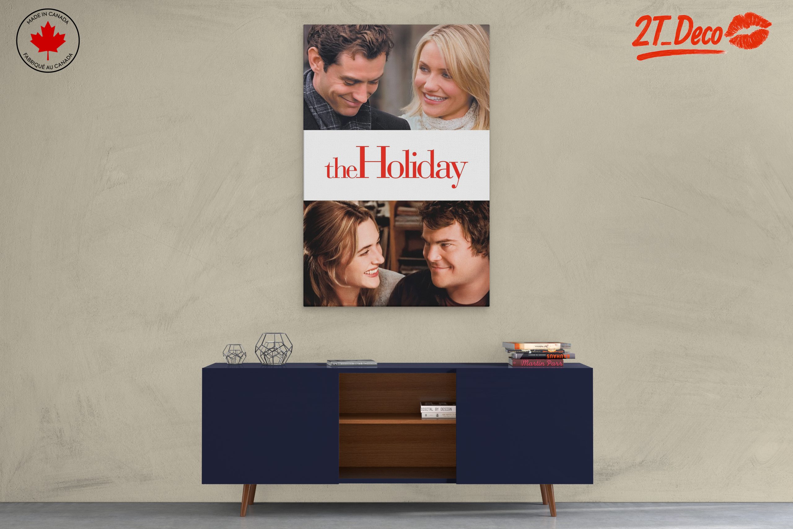 The Holiday Movie Themed Wall Art - Image 3