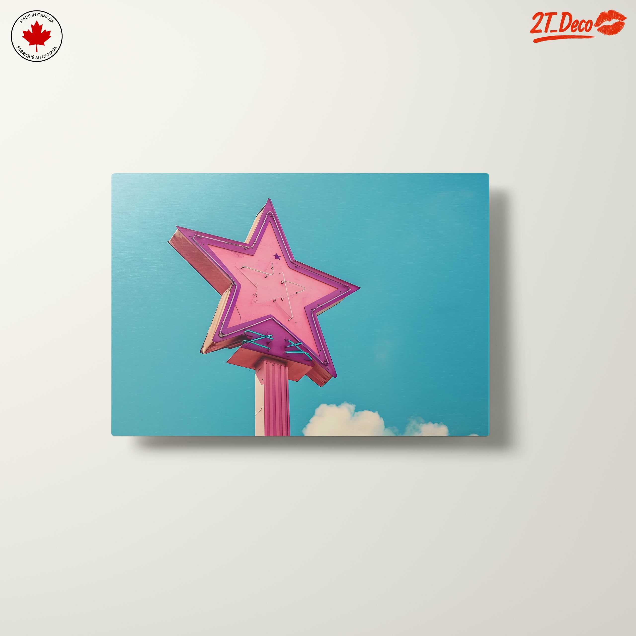 Vibrant Star Sign Against Blue Sky - Image 10