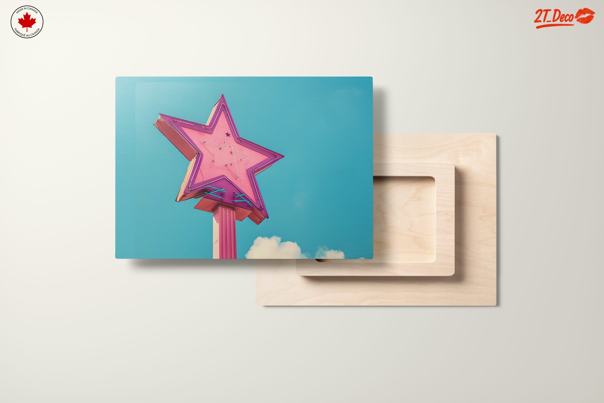 Vibrant Star Sign Against Blue Sky - Image 11