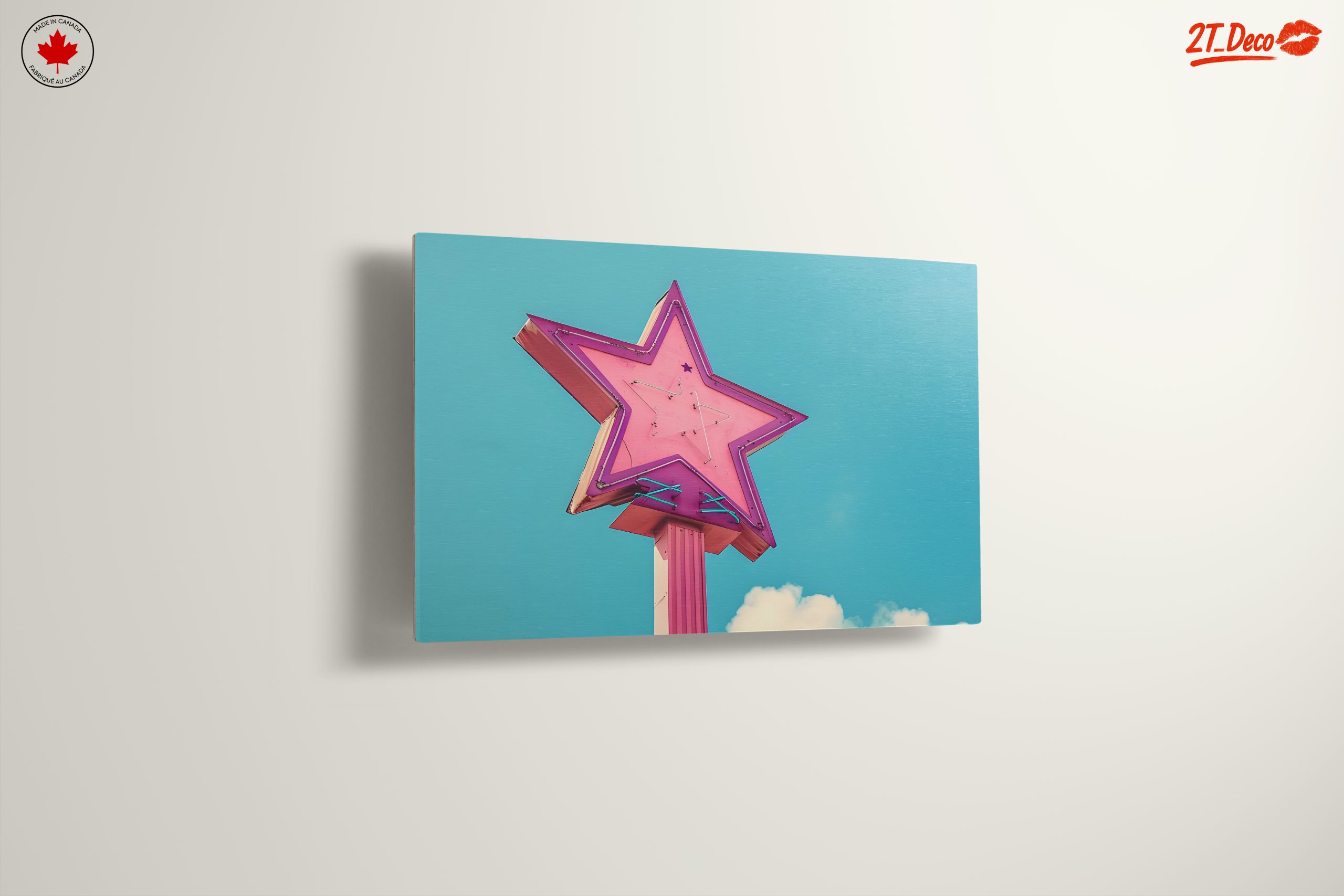 Vibrant Star Sign Against Blue Sky - Image 13