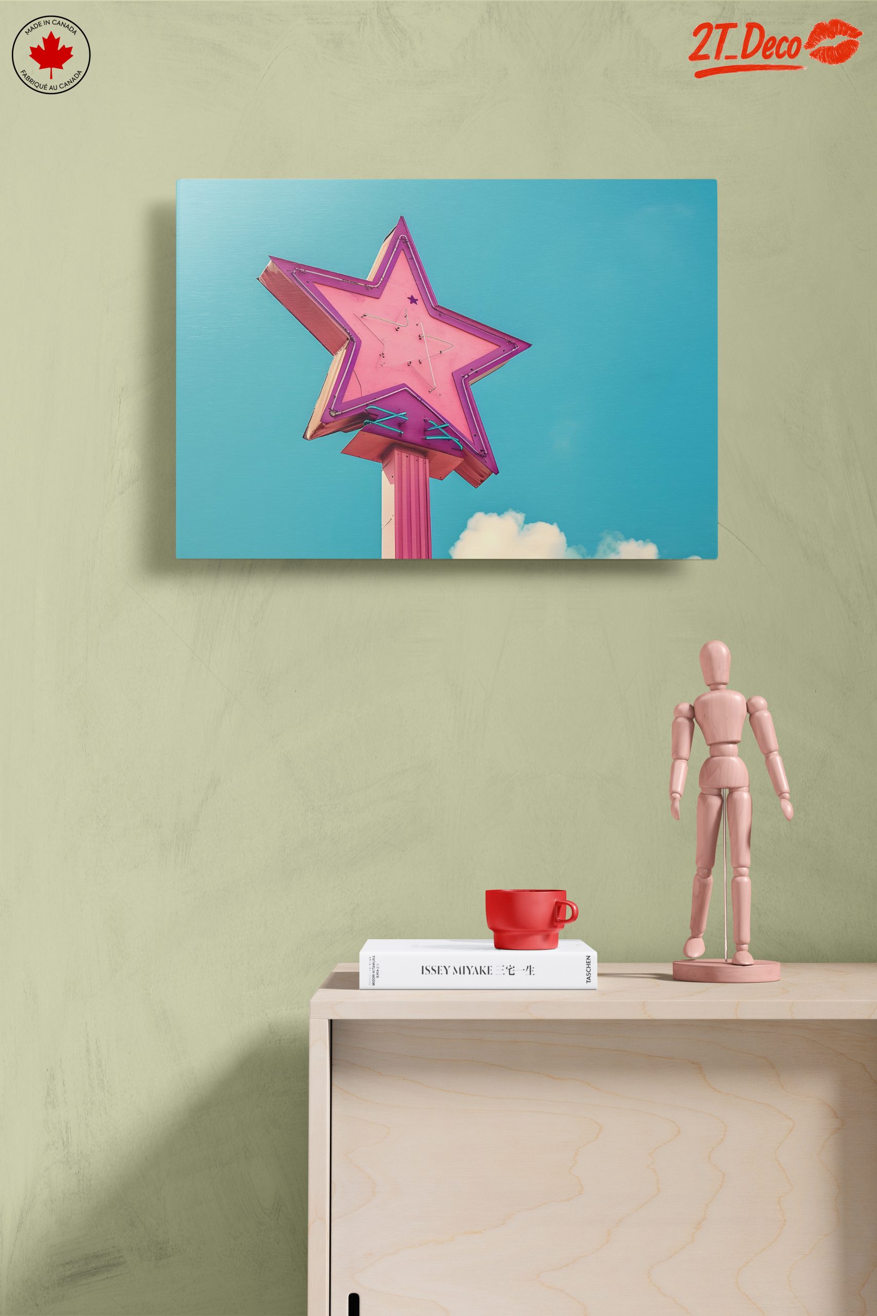 Vibrant Star Sign Against Blue Sky - Image 14