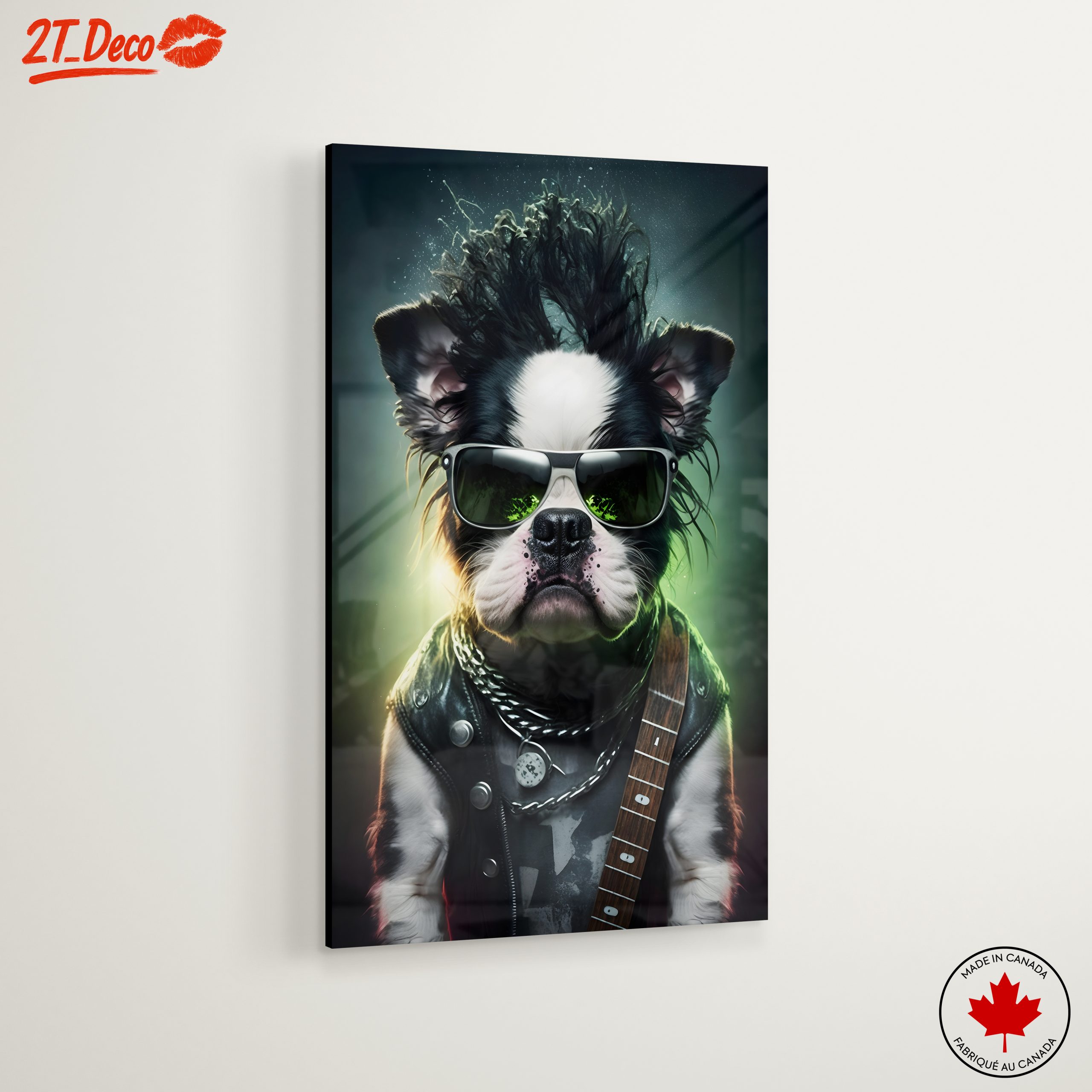 Rock Star Dog Art in Bold Style - Image 6