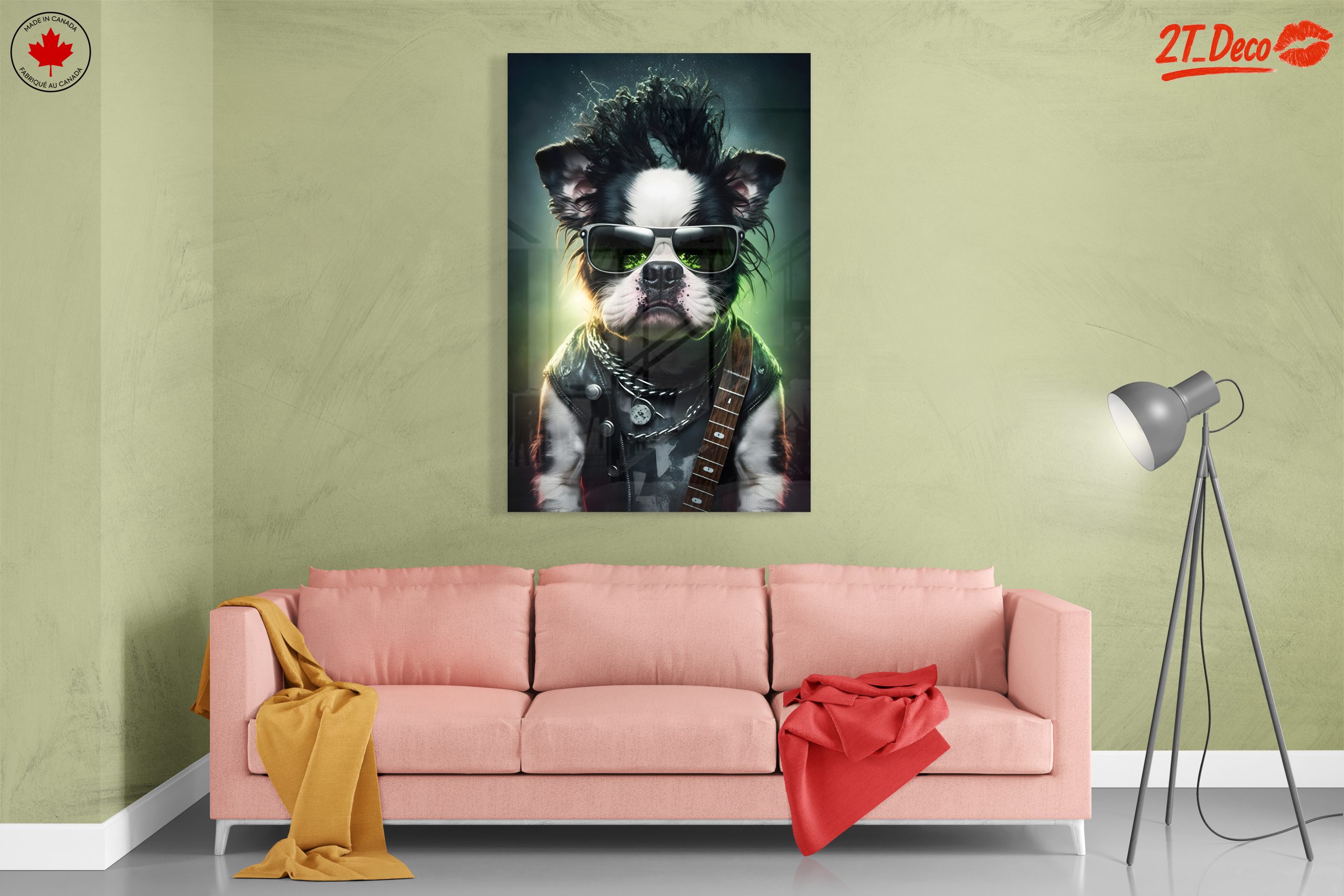Rock Star Dog Art in Bold Style - Image 7
