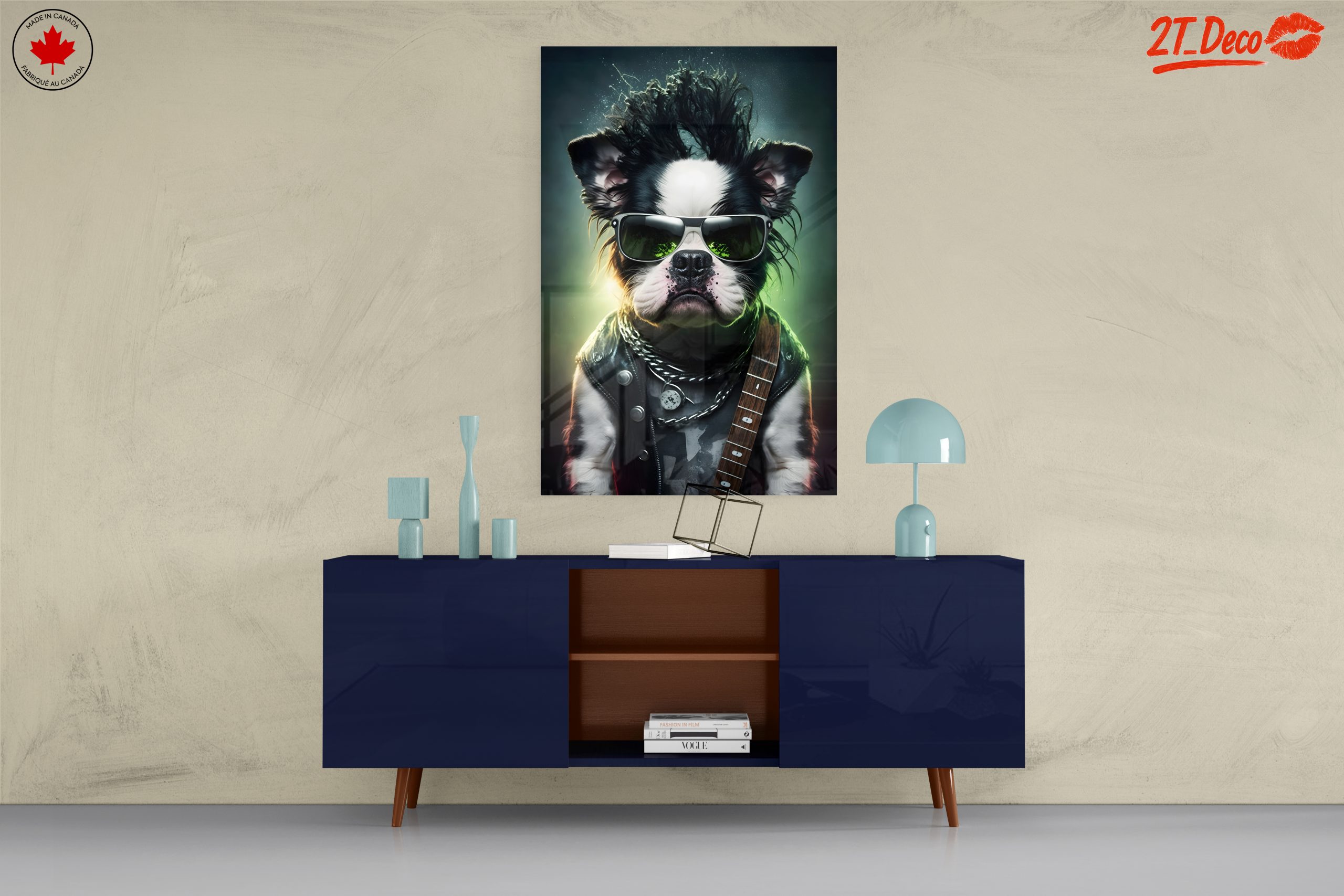 Rock Star Dog Art in Bold Style - Image 8