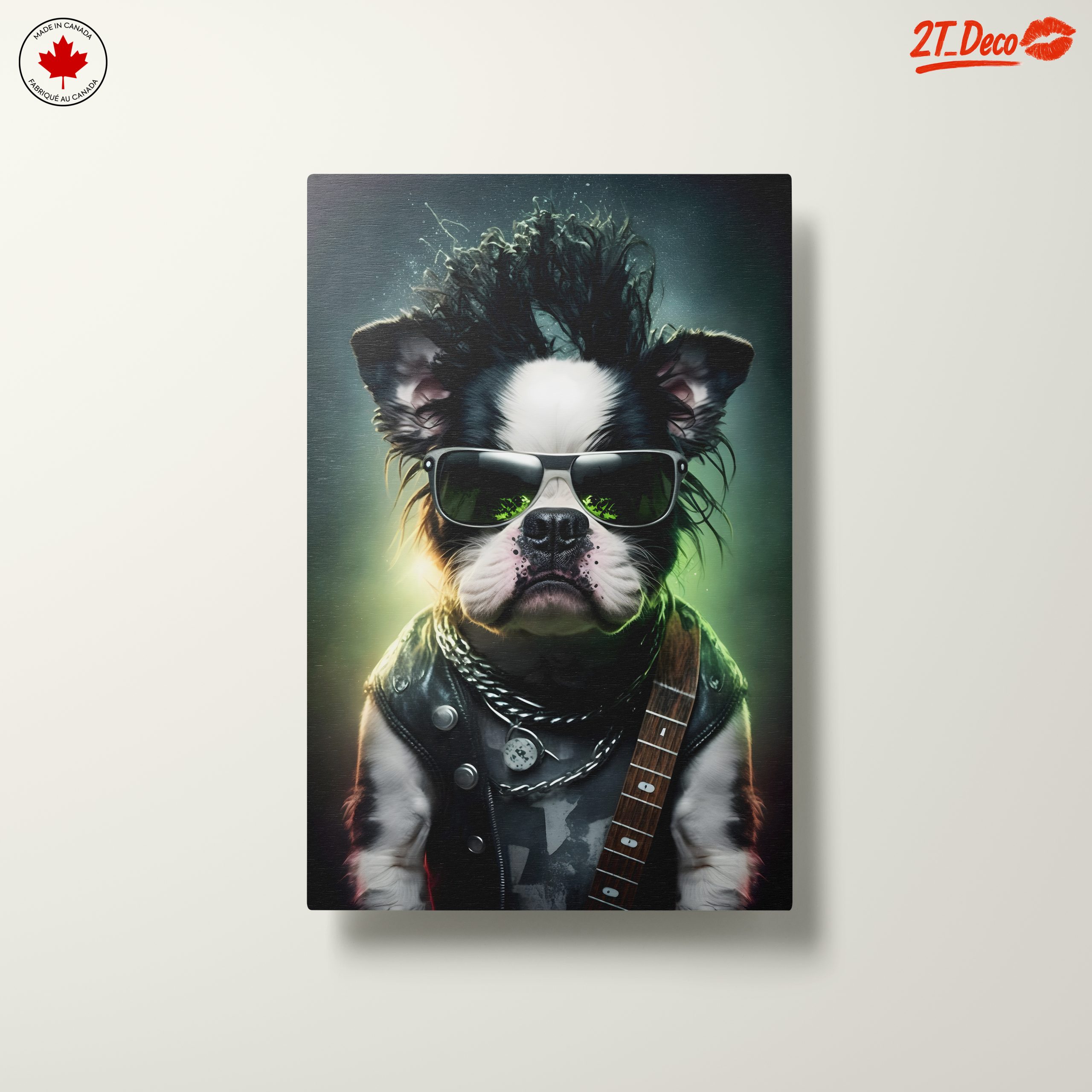 Rock Star Dog Art in Bold Style - Image 10