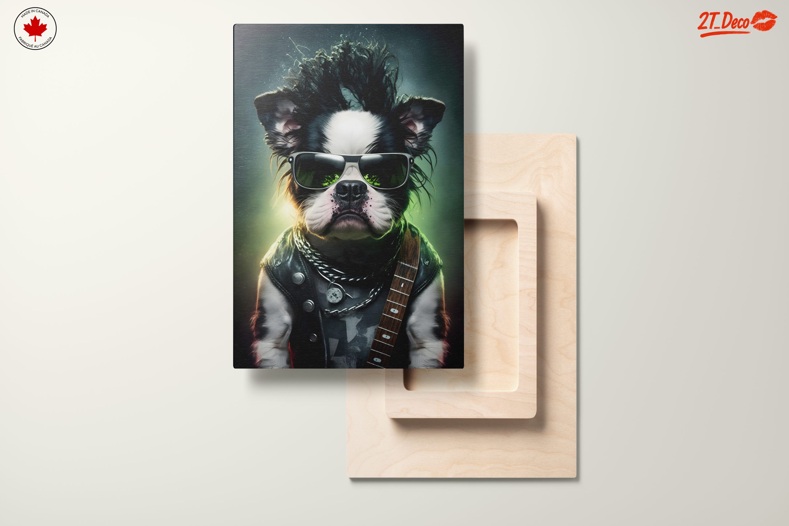 Rock Star Dog Art in Bold Style - Image 11