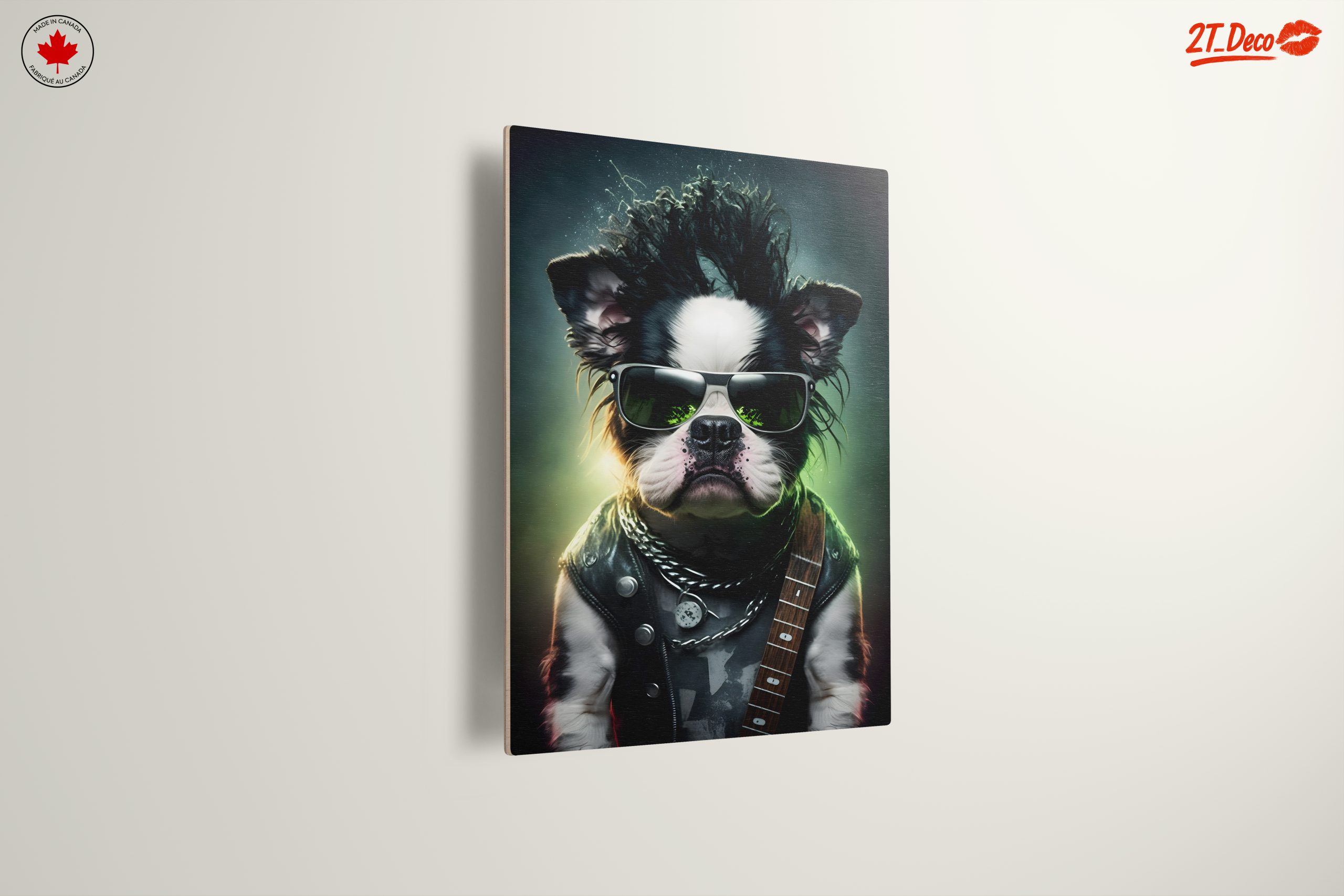 Rock Star Dog Art in Bold Style - Image 13