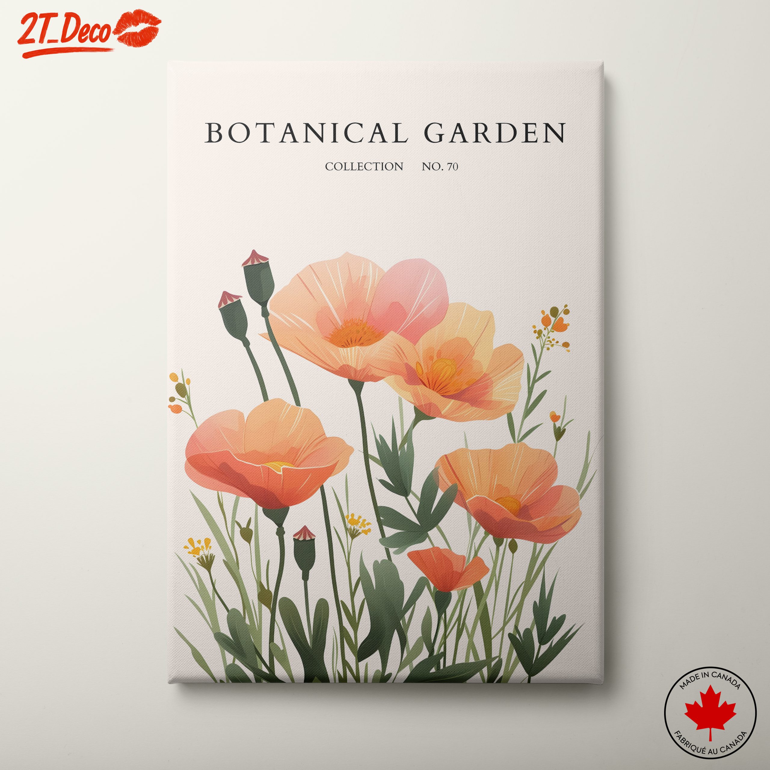 Charming Botanical Garden Art