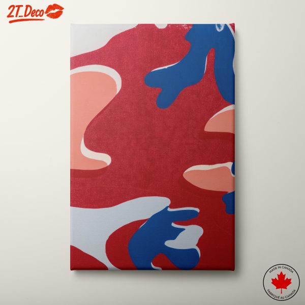 Vibrant Shapes in Abstract Art