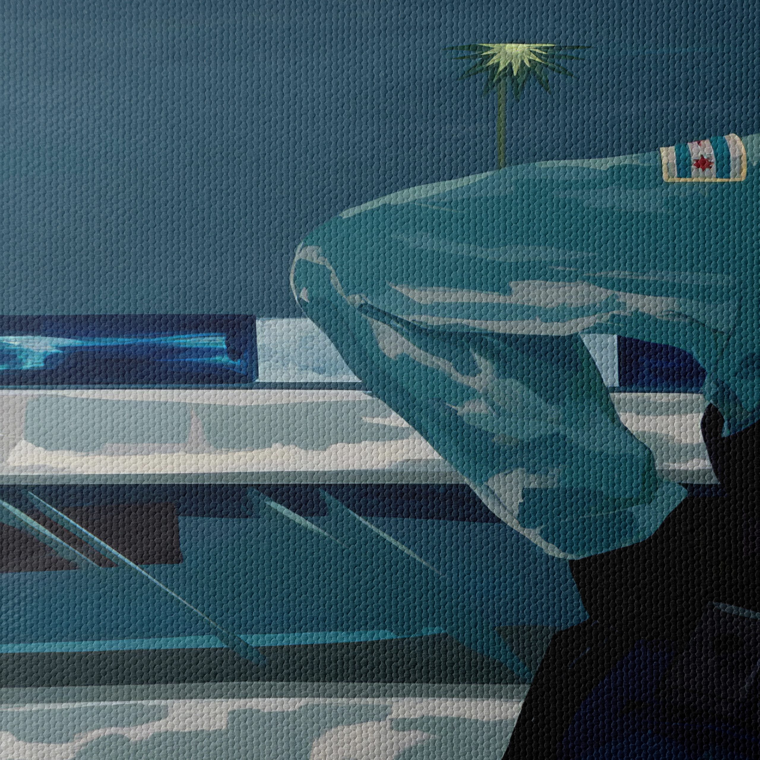 Stylized Contemporary Portrait of a Police Officer - Image 4