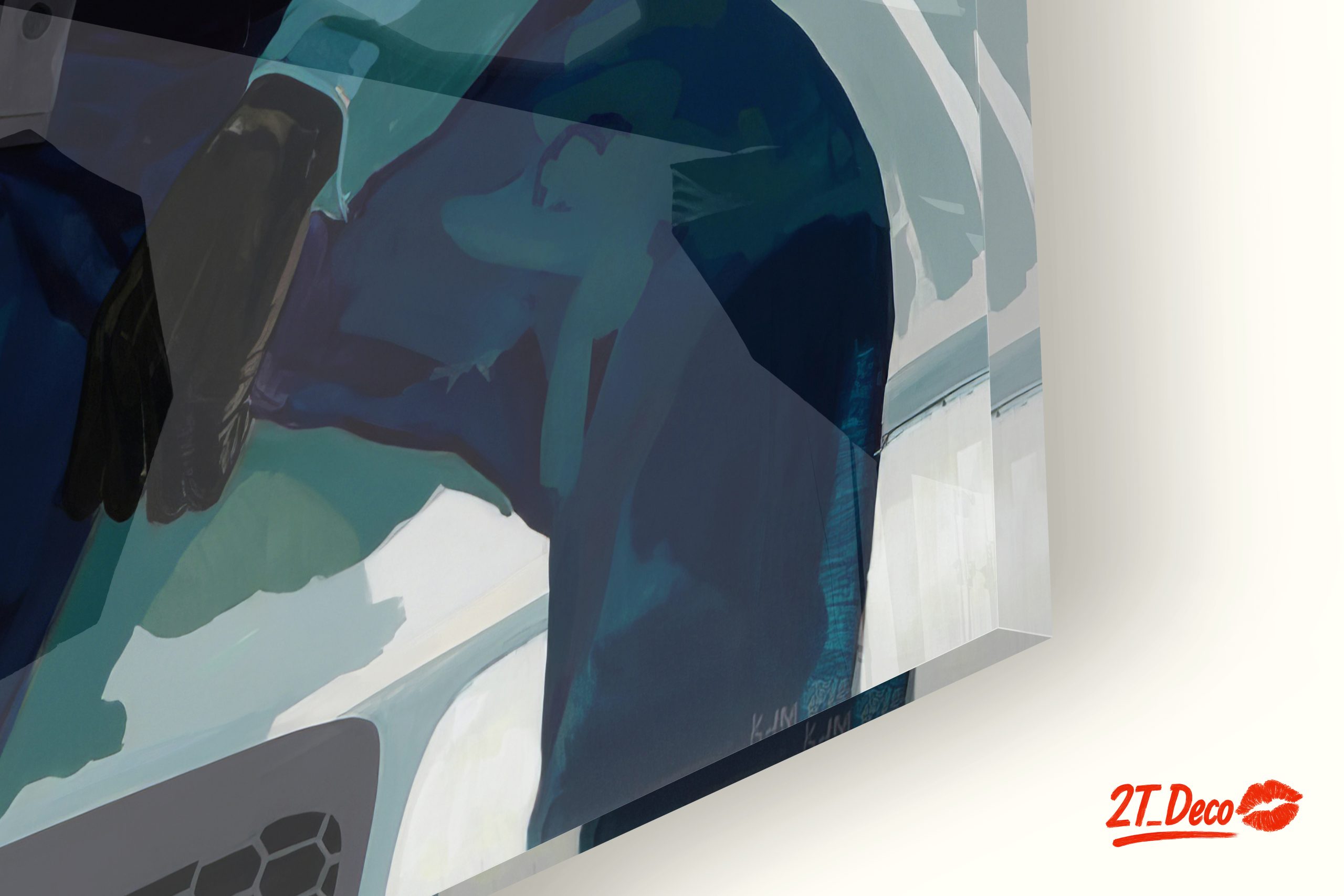 Stylized Contemporary Portrait of a Police Officer - Image 9