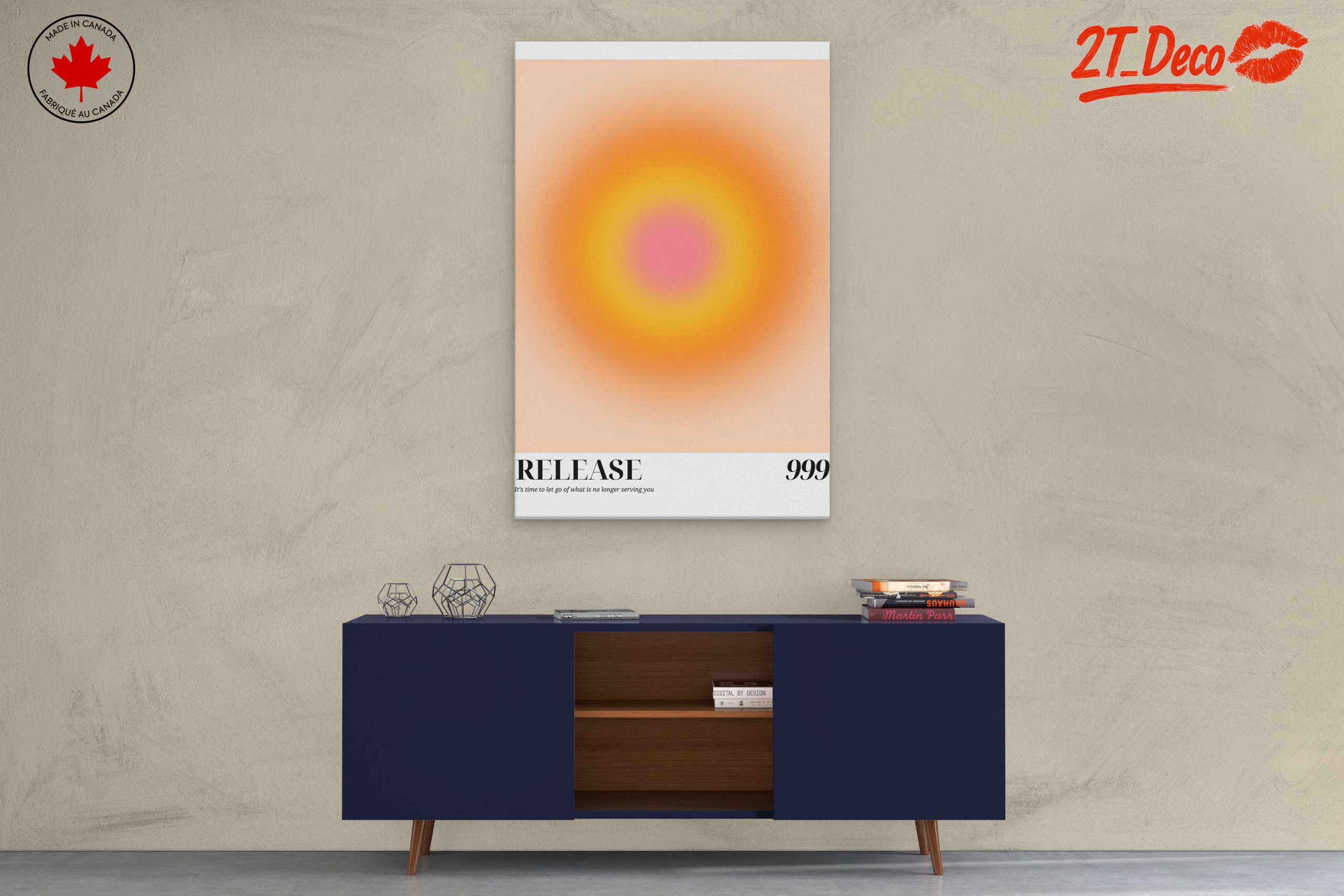 Vibrant Modern Abstract Figure Art 6 - Image 3