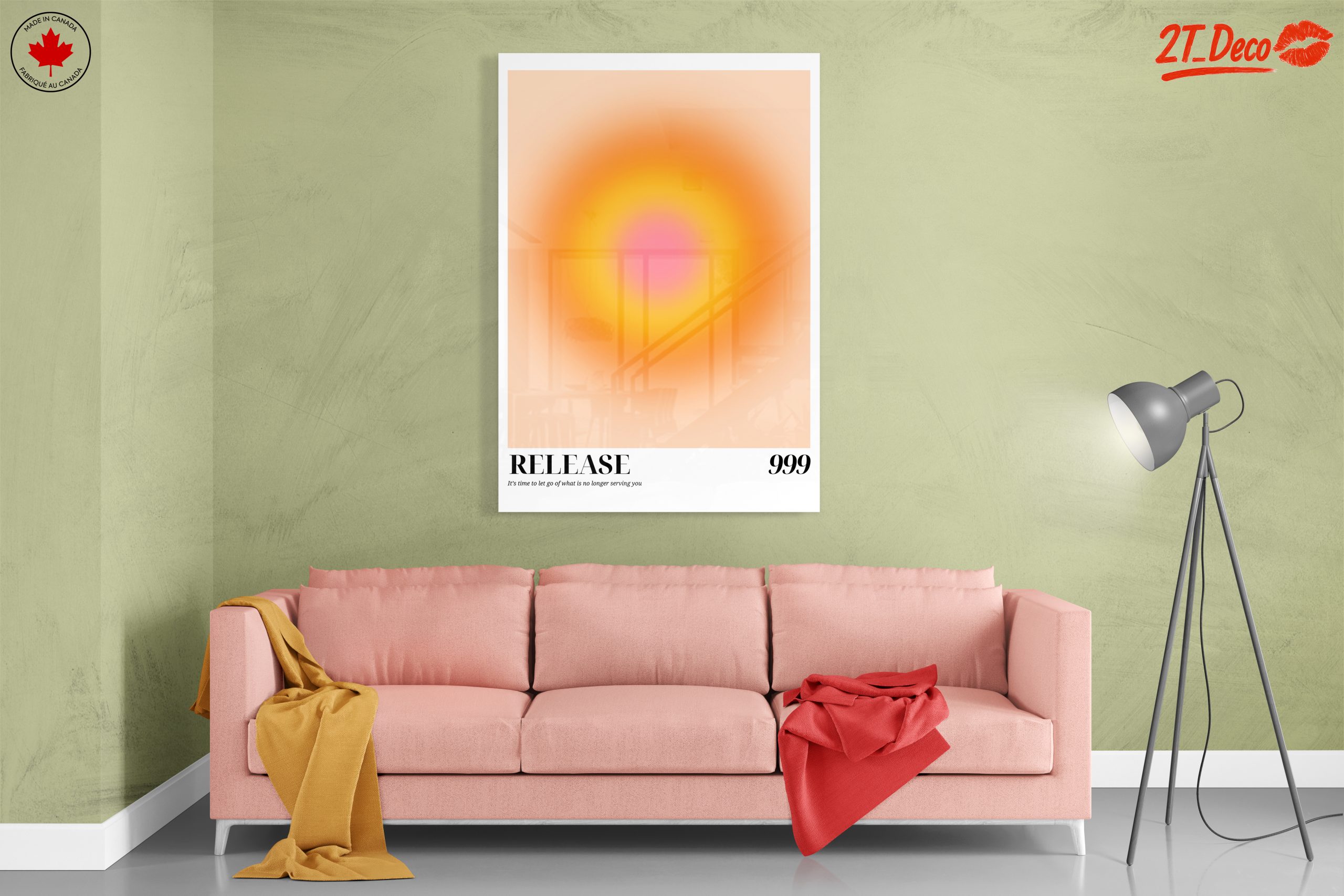 Vibrant Modern Abstract Figure Art 6 - Image 7