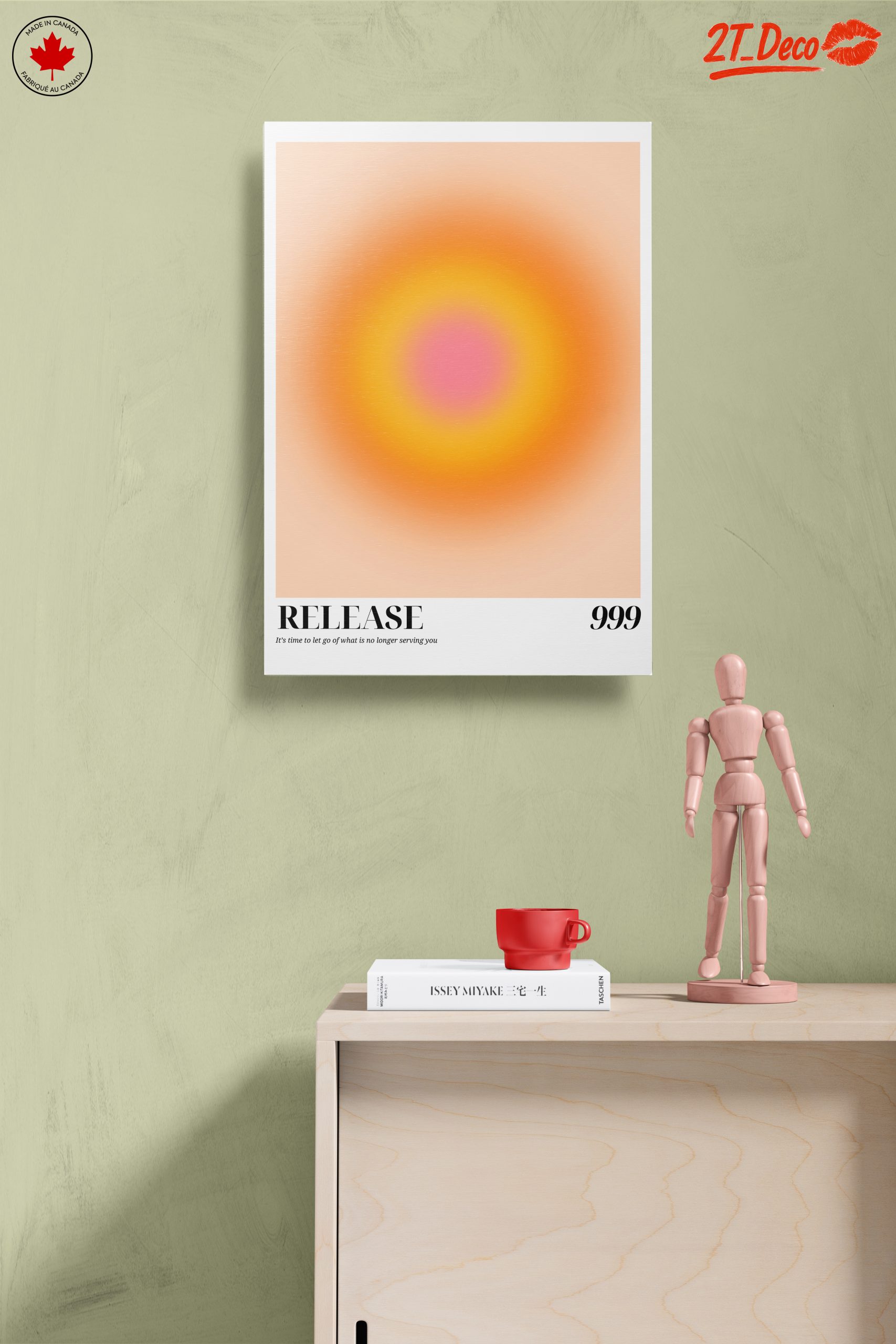 Vibrant Modern Abstract Figure Art 6 - Image 14