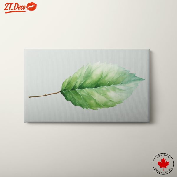 Watercolor Leaf Botanical Art
