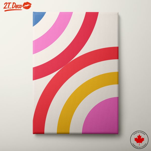 Colorful Abstract Circular Artwork