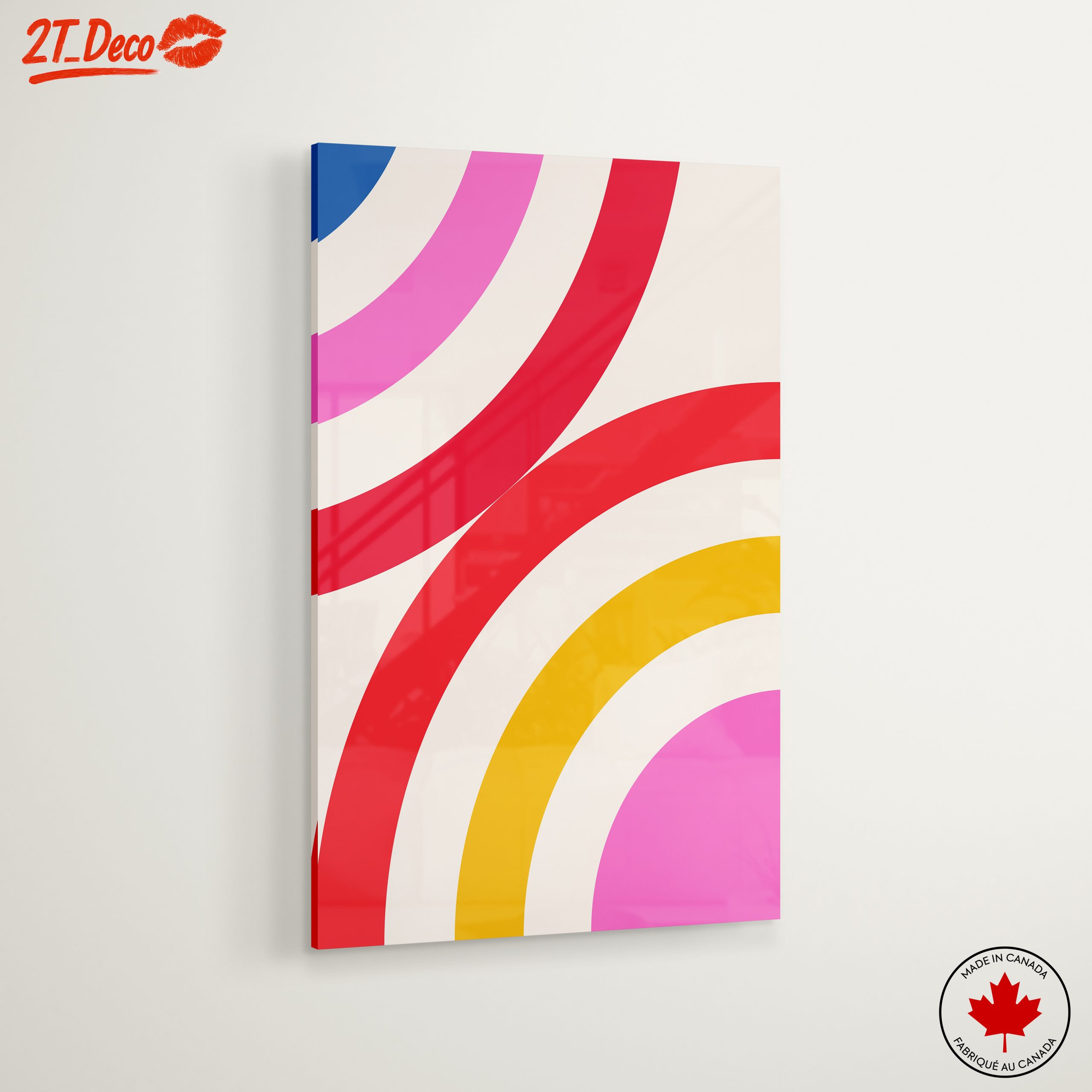 Colorful Abstract Circular Artwork - Image 6