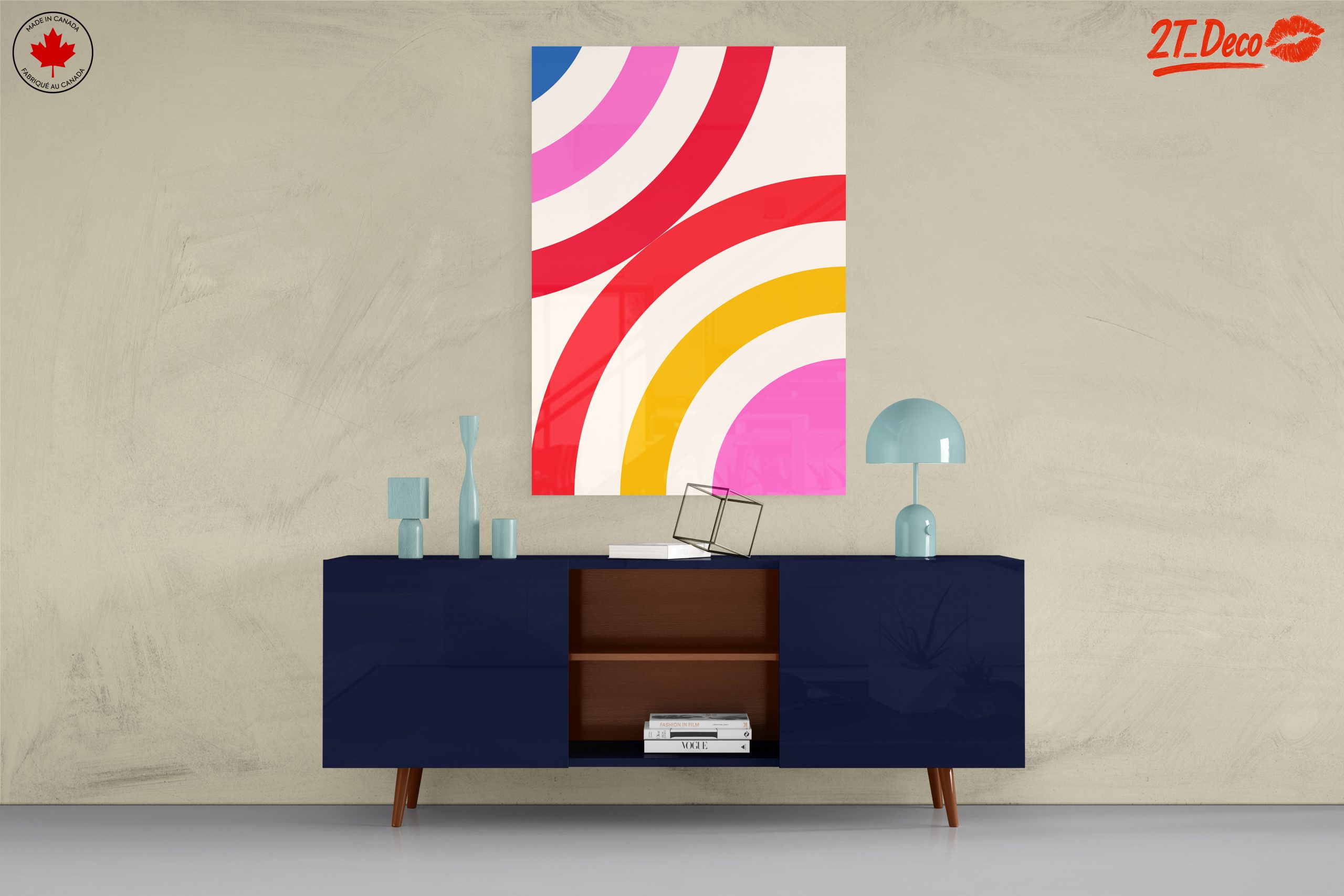 Colorful Abstract Circular Artwork - Image 8