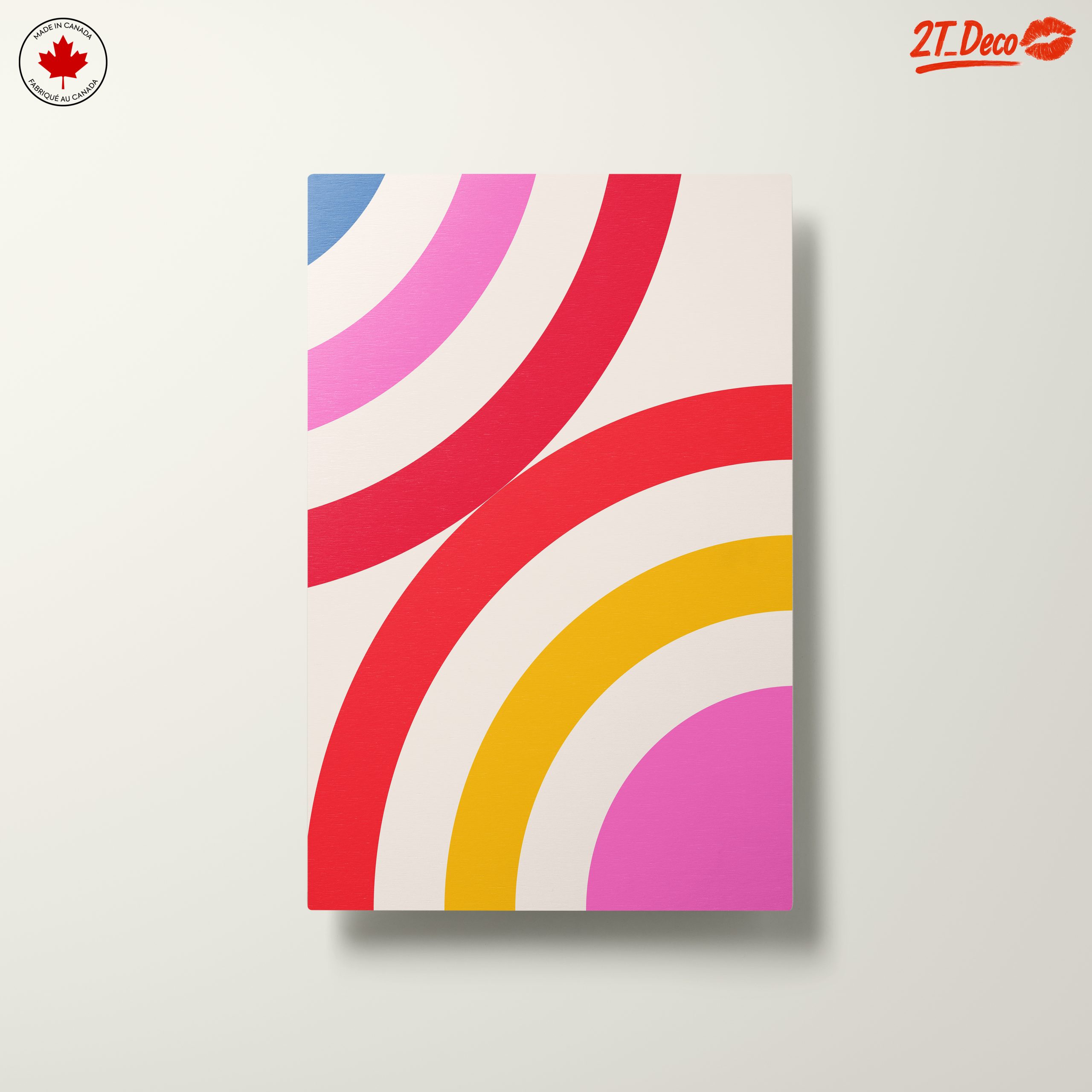 Colorful Abstract Circular Artwork - Image 10
