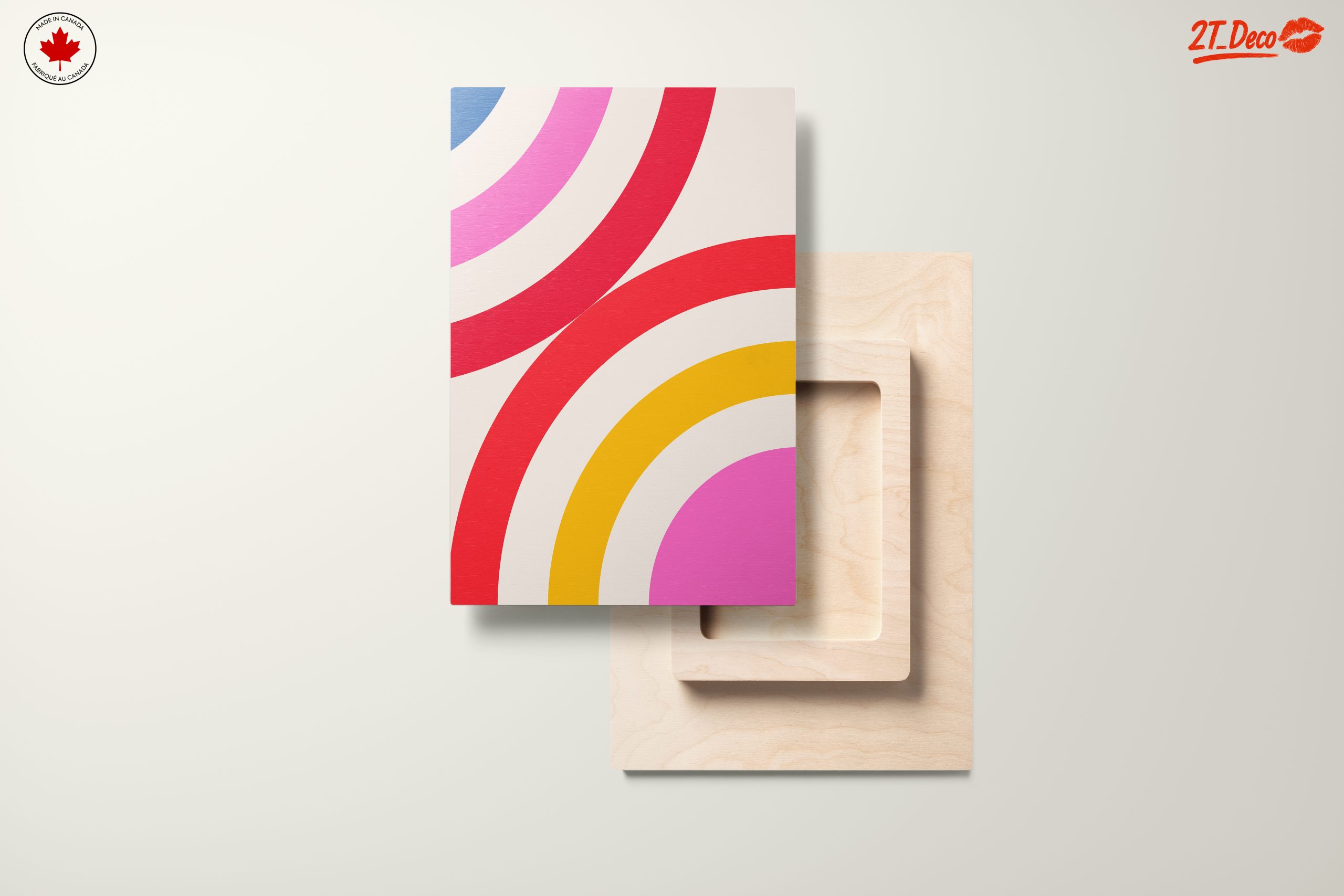 Colorful Abstract Circular Artwork - Image 11