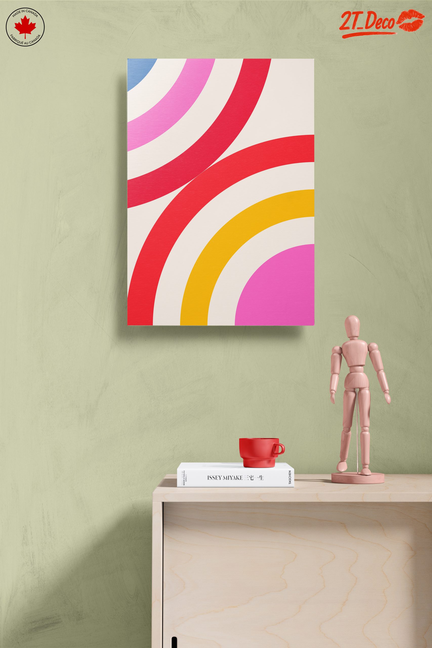 Colorful Abstract Circular Artwork - Image 14