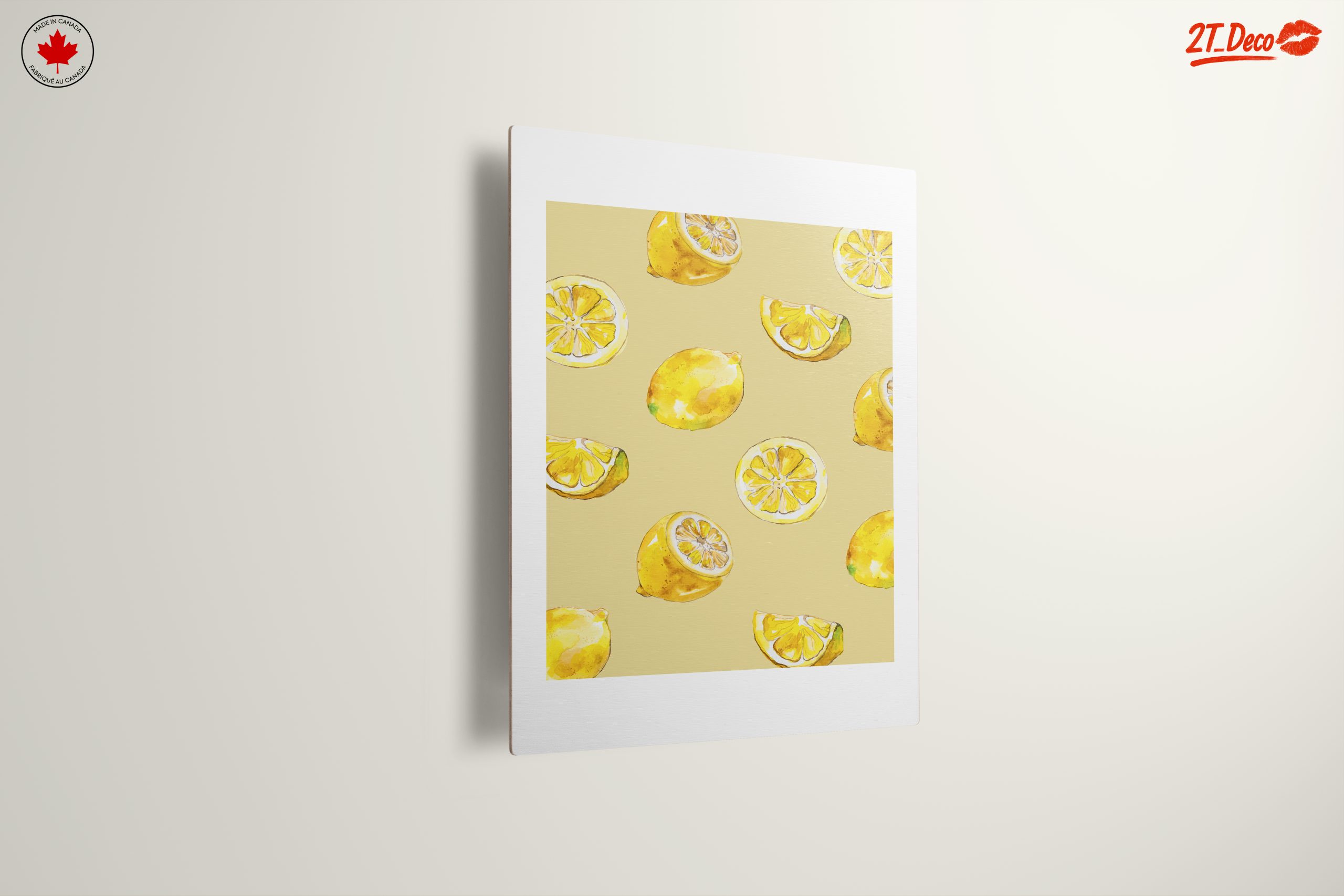 Vibrant Abstract Lemon Art 4 - Image 13