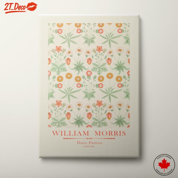 William Morris Daisy Pattern Floral Art